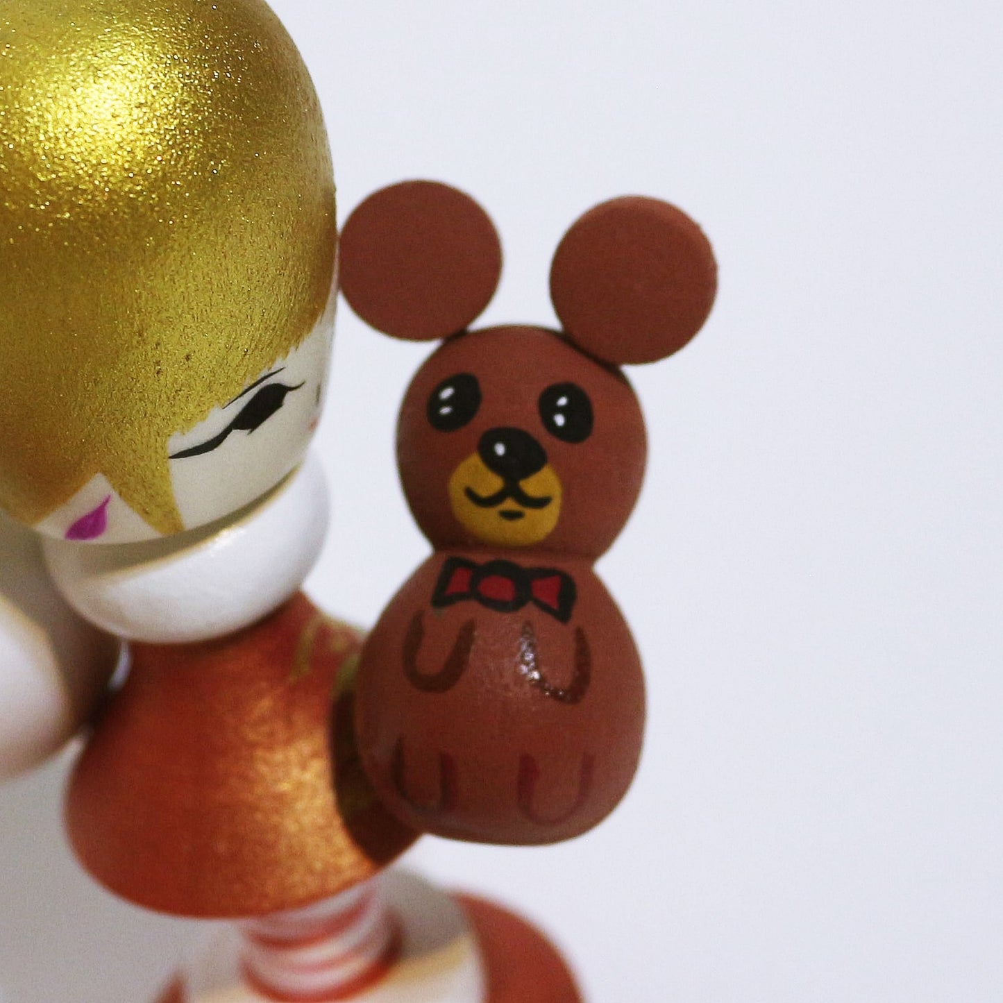 Christmas Santa KOKESHI #464