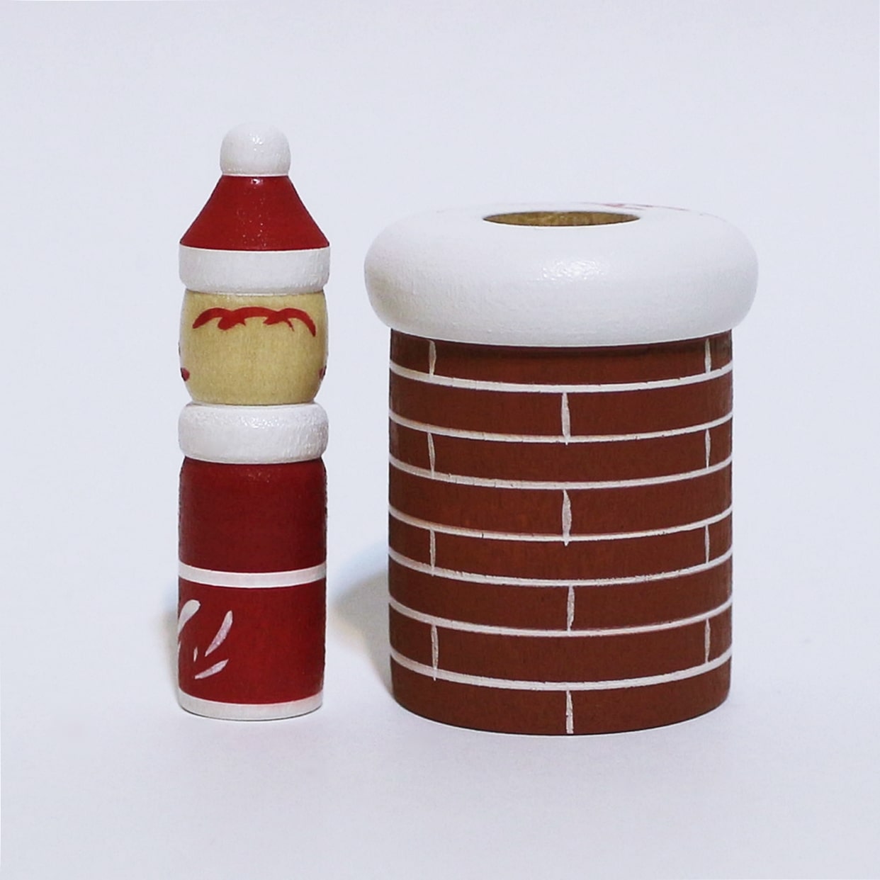 Christmas Santa KOKESHI #466