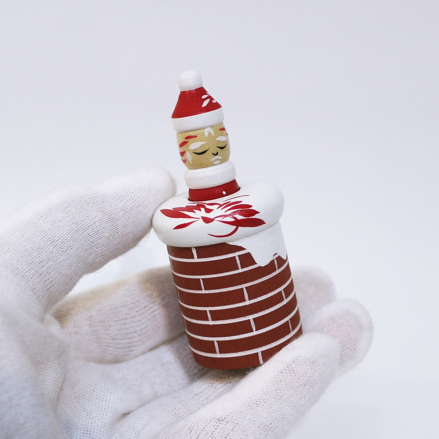 Christmas Santa KOKESHI #466