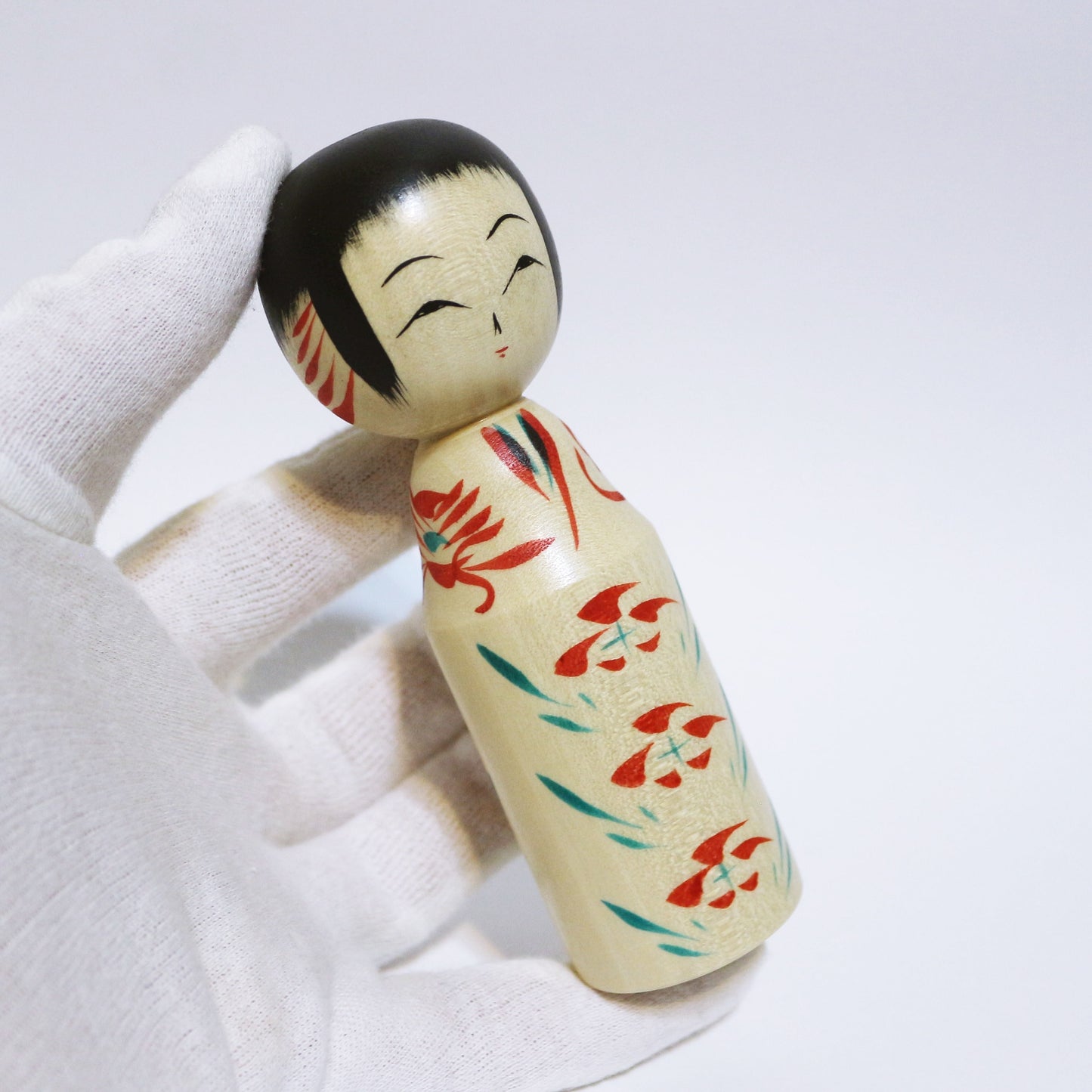 本人型 作り付け こけし Noboru Wagatsuma Type TSUKURI-TSUKE KOKESHI #468