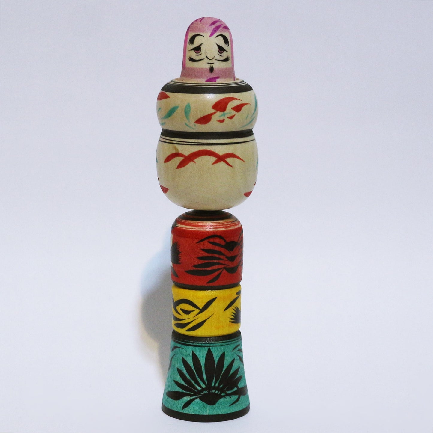本人型 玉入れ 達磨こけし Noboru Wagatsuma Type DARUMA KOKESHI #469