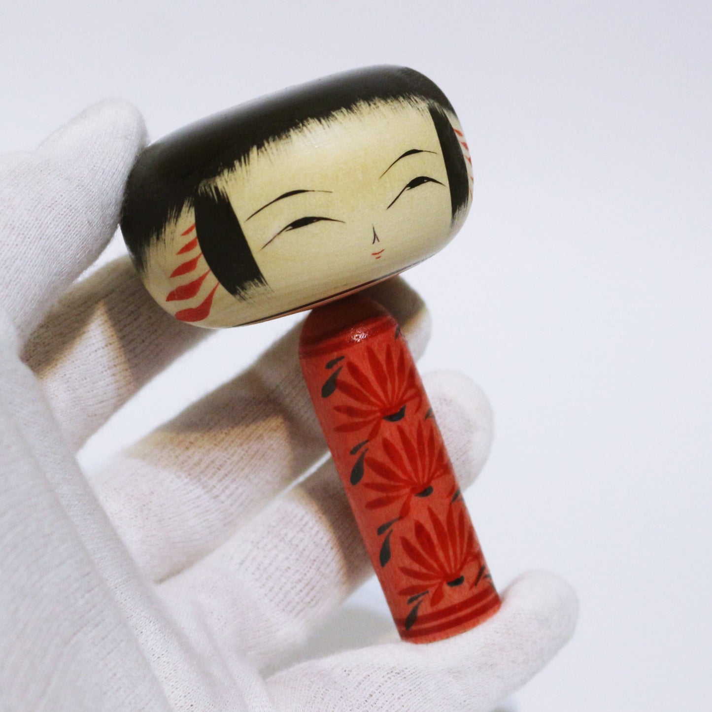 本人型 旭菊 こけし Noboru Wagatsuma Type ASAHIGIKU KOKESHI #470