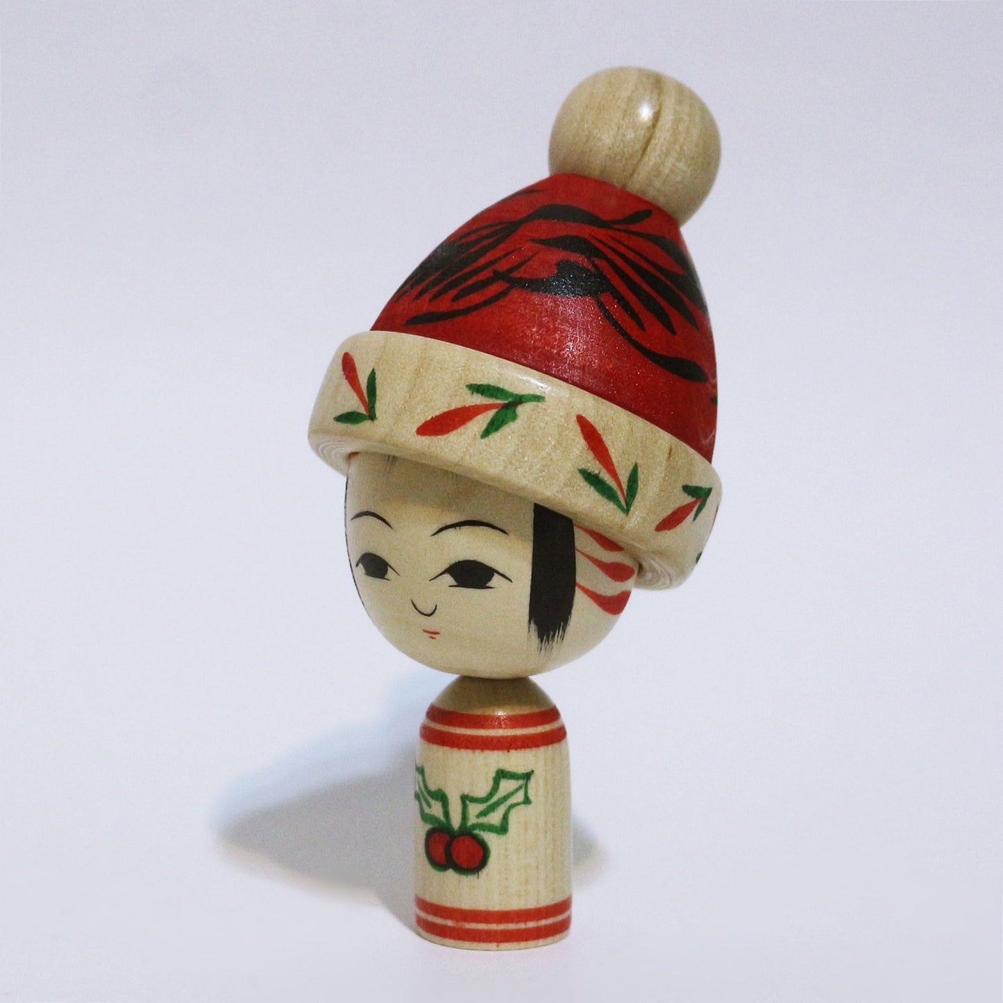 Christmas 本人型 帽子 こけし Noboru Wagatsuma Type Hat KOKESHI #474