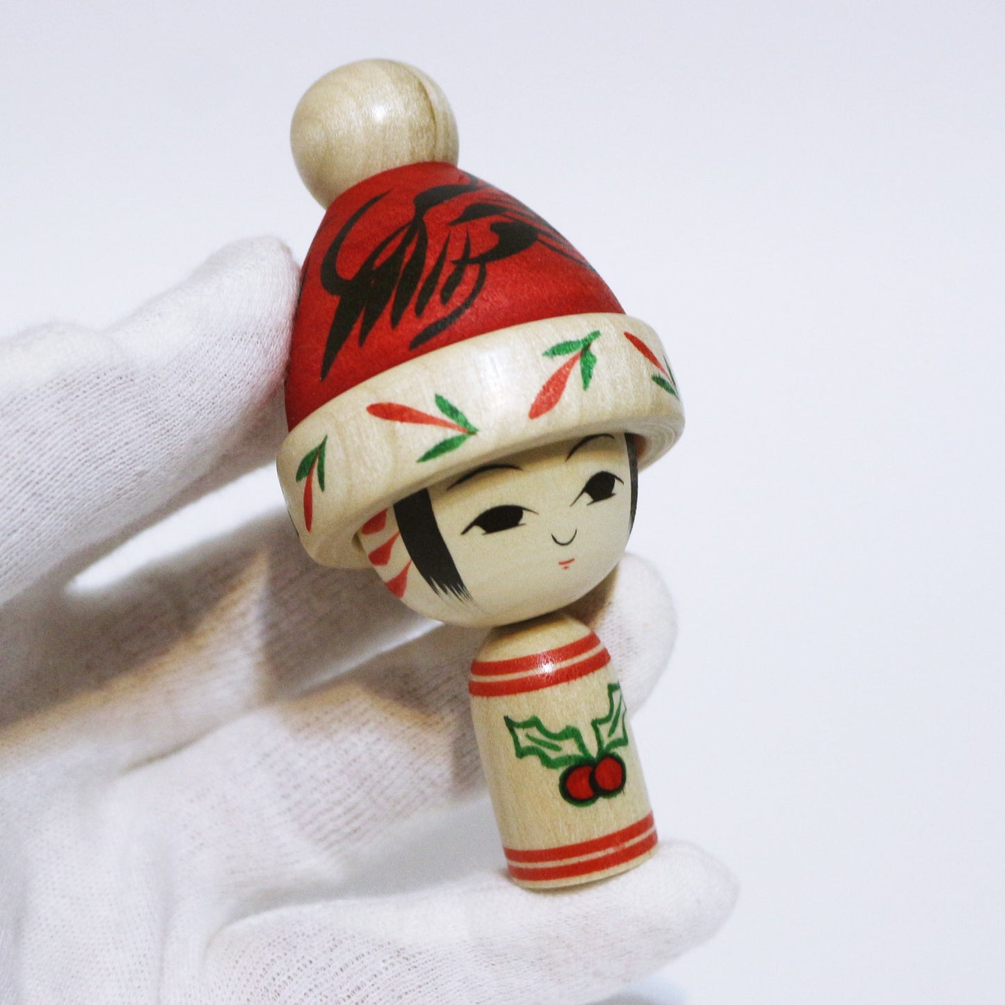 Christmas 本人型 帽子 こけし Noboru Wagatsuma Type Hat KOKESHI #474