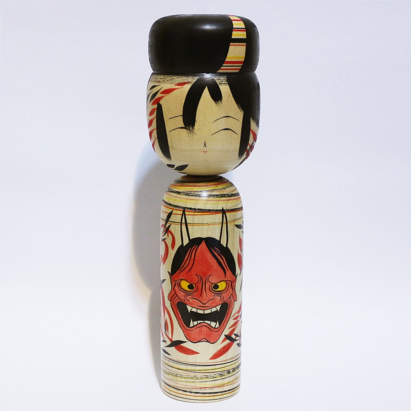 般若 本人型 こけし Noboru Wagatsuma Type HANNYA KOKESHI #475
