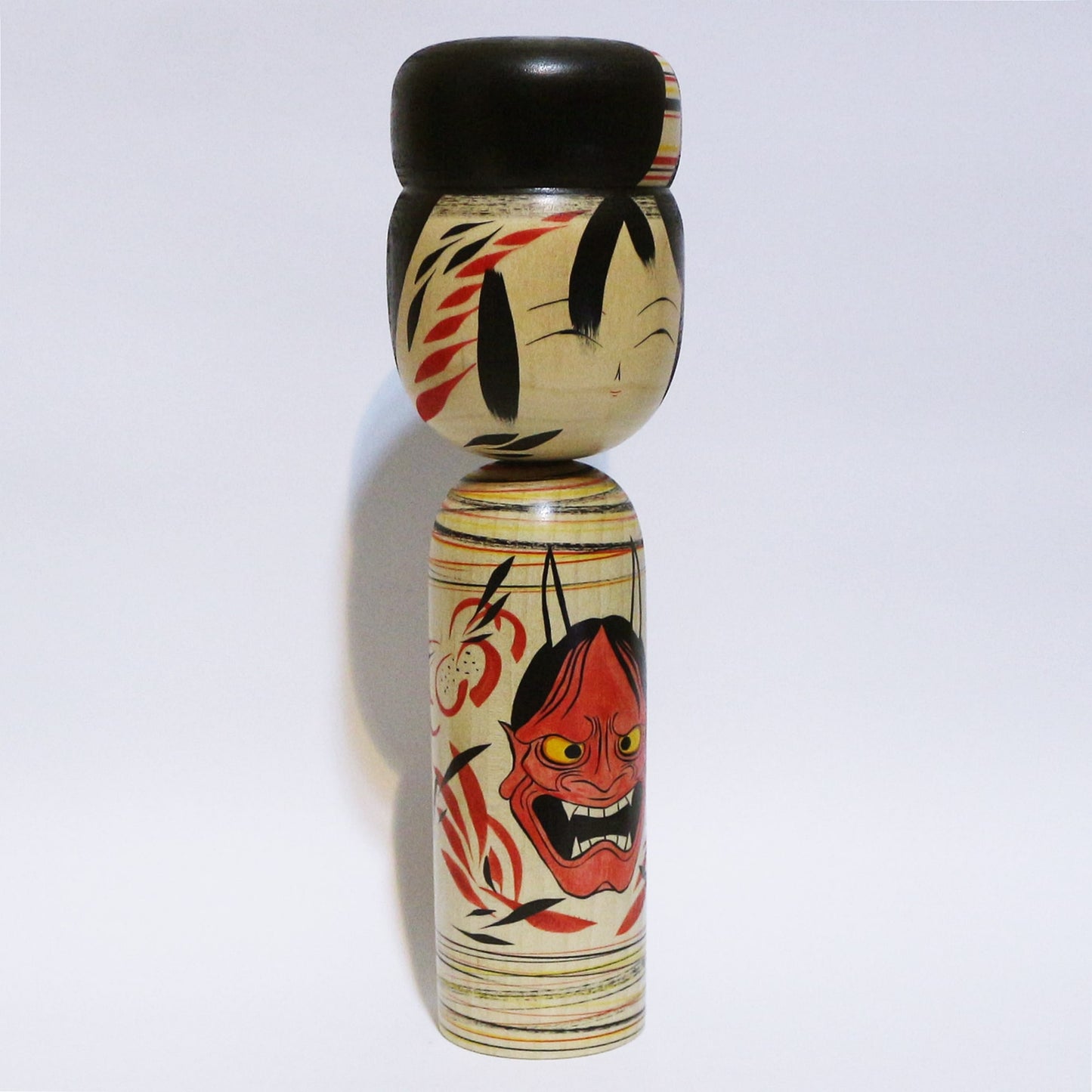 般若 本人型 こけし Noboru Wagatsuma Type HANNYA KOKESHI #475