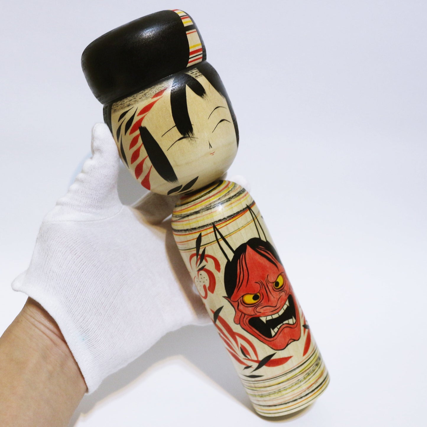 般若 本人型 こけし Noboru Wagatsuma Type HANNYA KOKESHI #475