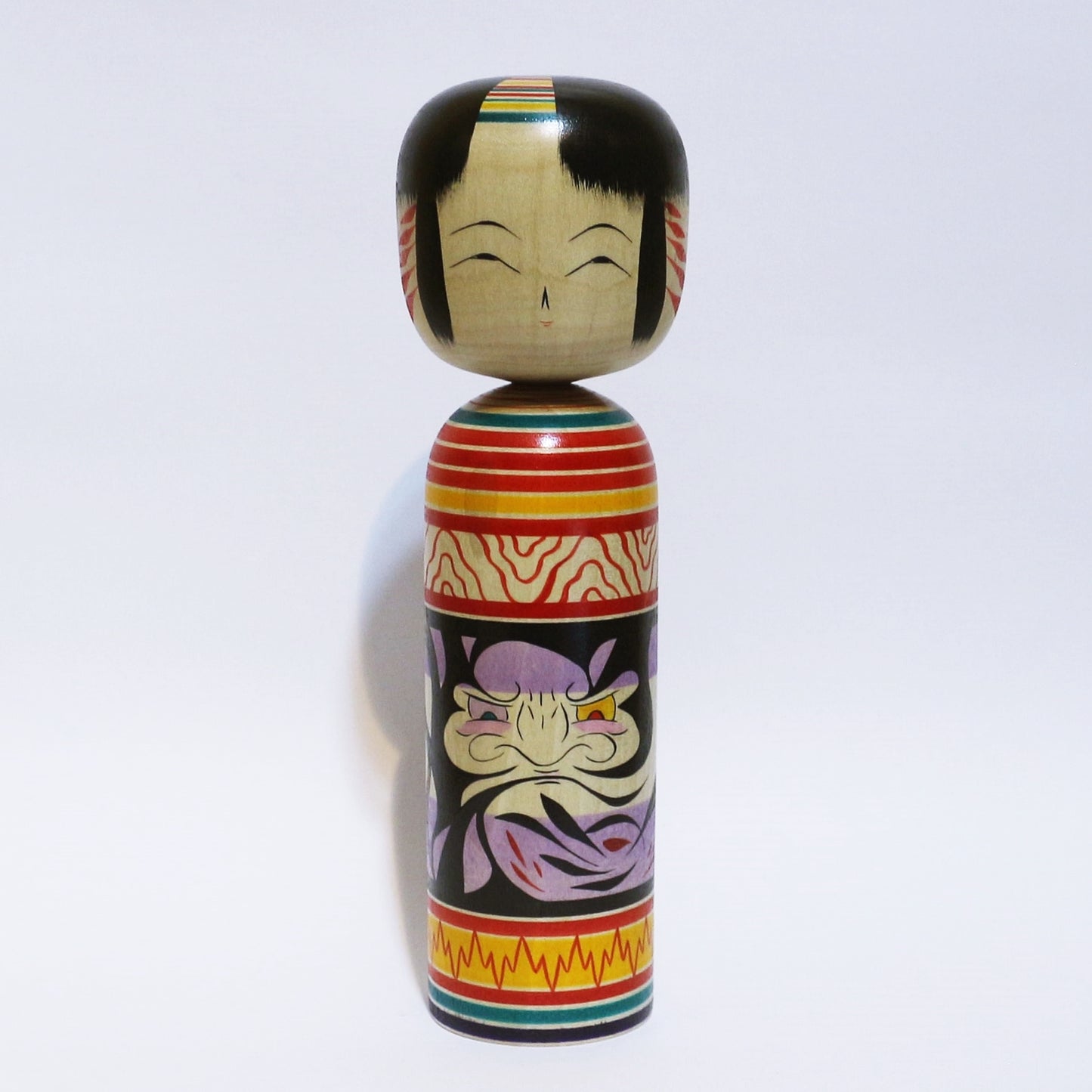 本人型 達磨 こけし Noboru Wagatsuma Type DARUMA KOKESHI #476