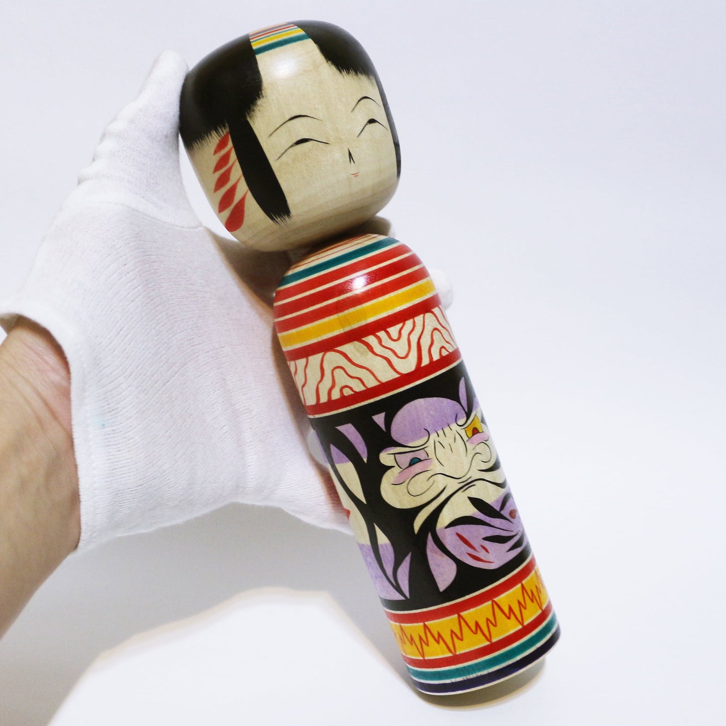 本人型 達磨 こけし Noboru Wagatsuma Type DARUMA KOKESHI #476