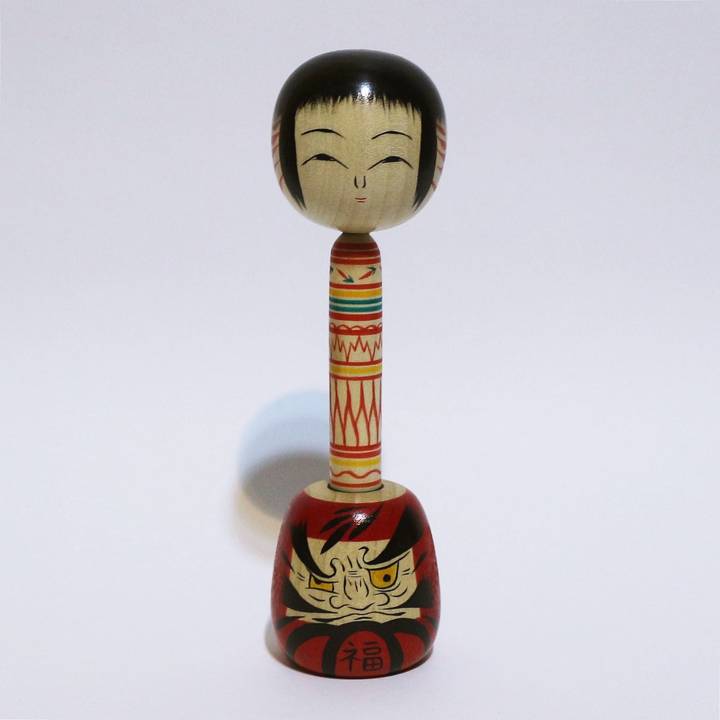 本人型 達磨 こけし Noboru Wagatsuma Type DARUMA KOKESHI #479