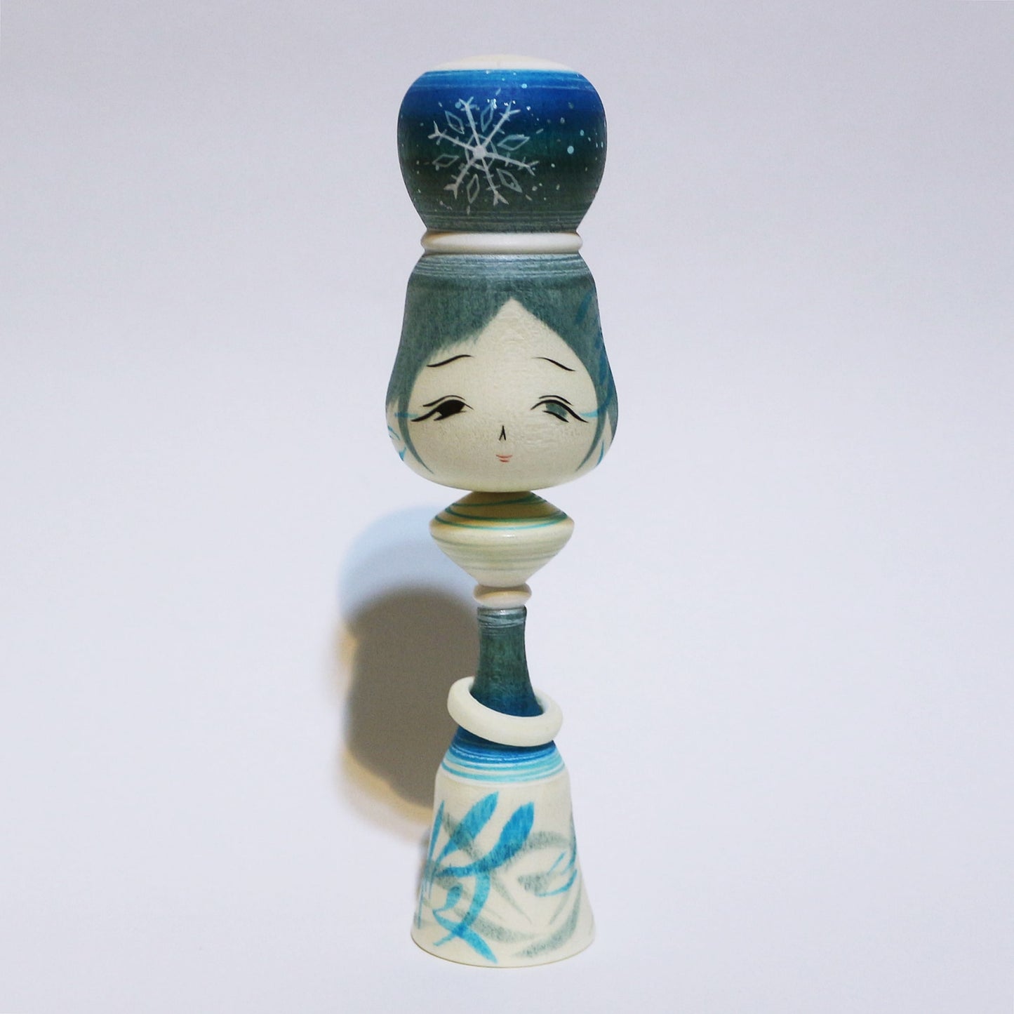 冬色 輪入れ こけし Winter Colors Ring KOKESHI #480