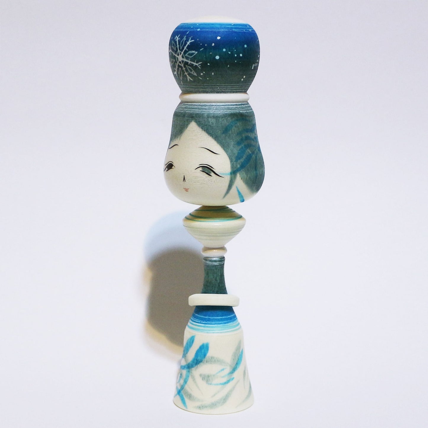 冬色 輪入れ こけし Winter Colors Ring KOKESHI #480