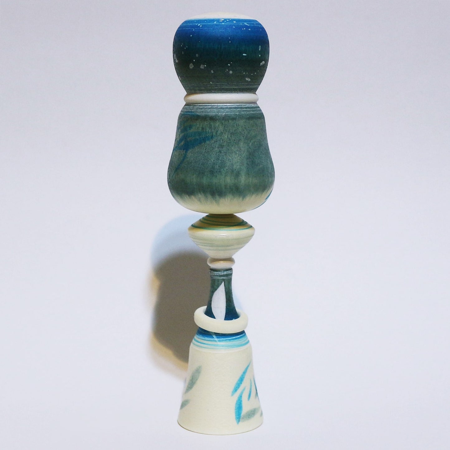 冬色 輪入れ こけし Winter Colors Ring KOKESHI #480