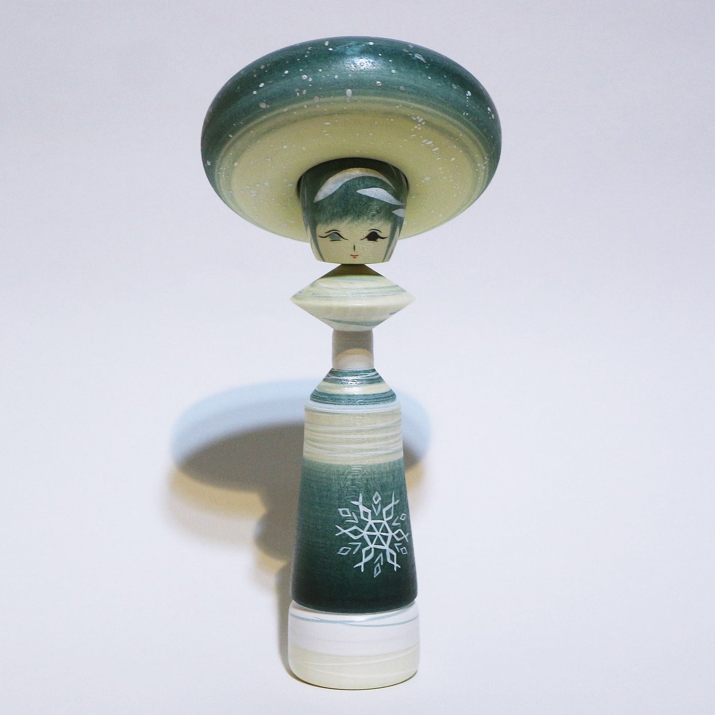 冬色 帽子 こけし Winter Colors Hat KOKESHI #484