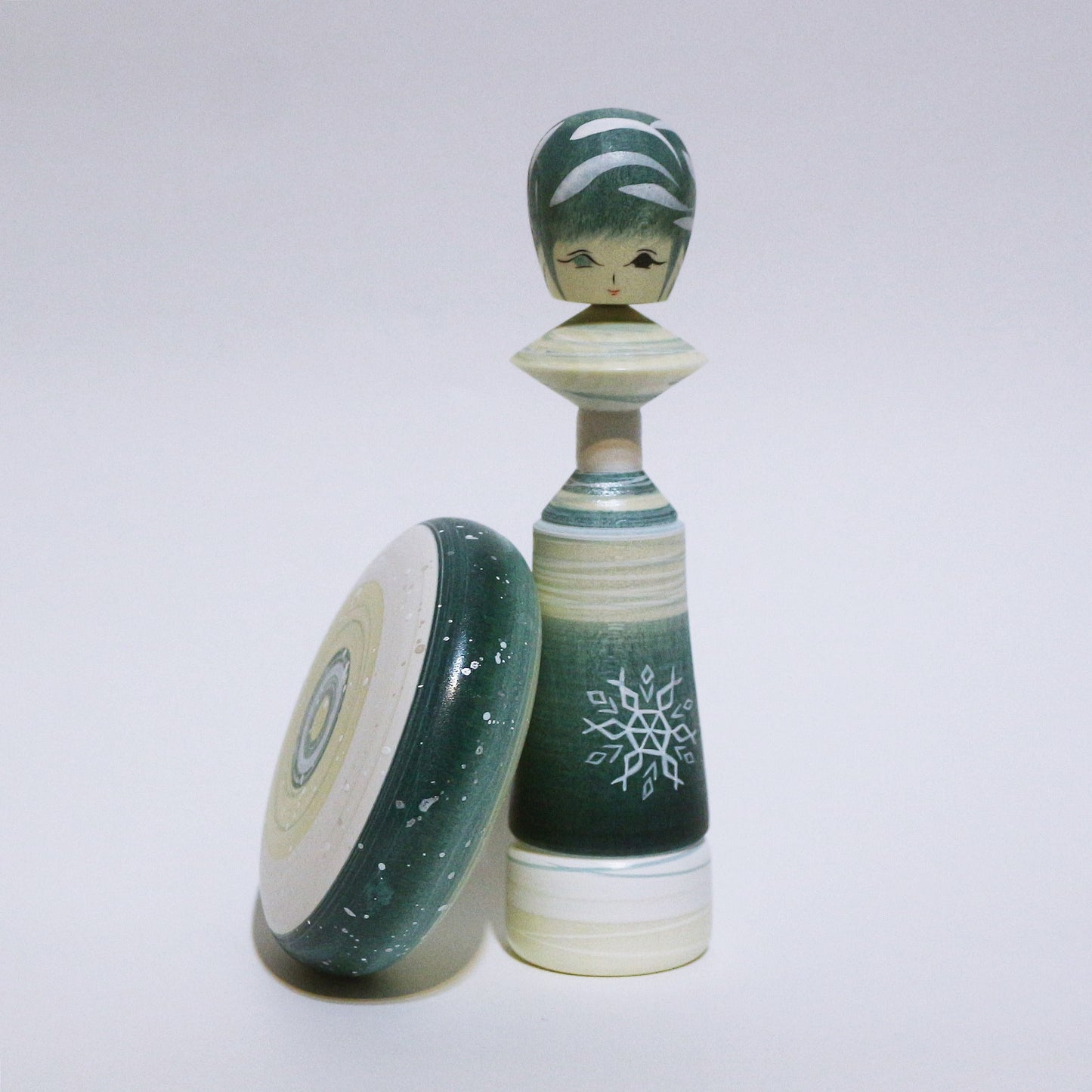 冬色 帽子 こけし Winter Colors Hat KOKESHI #484