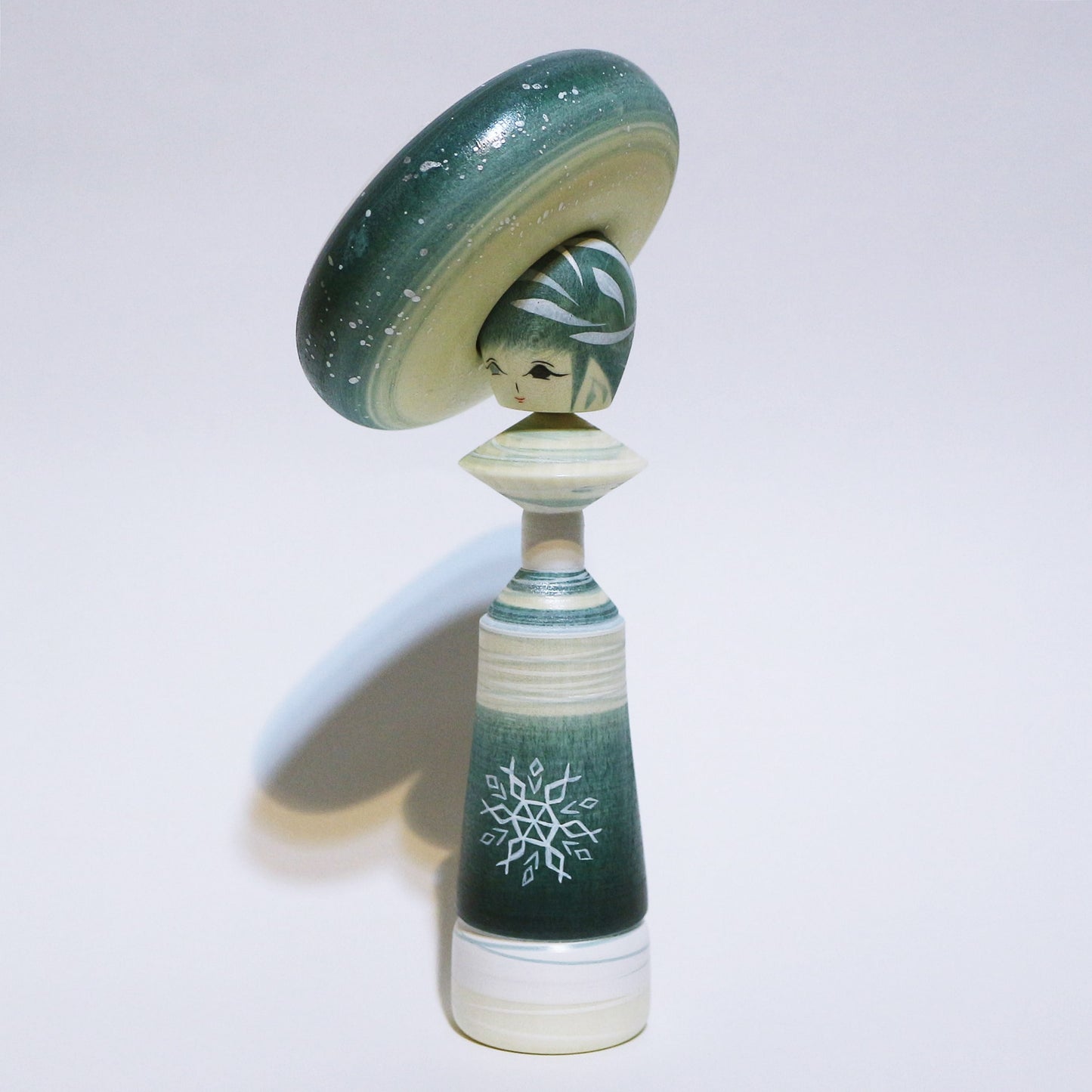 冬色 帽子 こけし Winter Colors Hat KOKESHI #484
