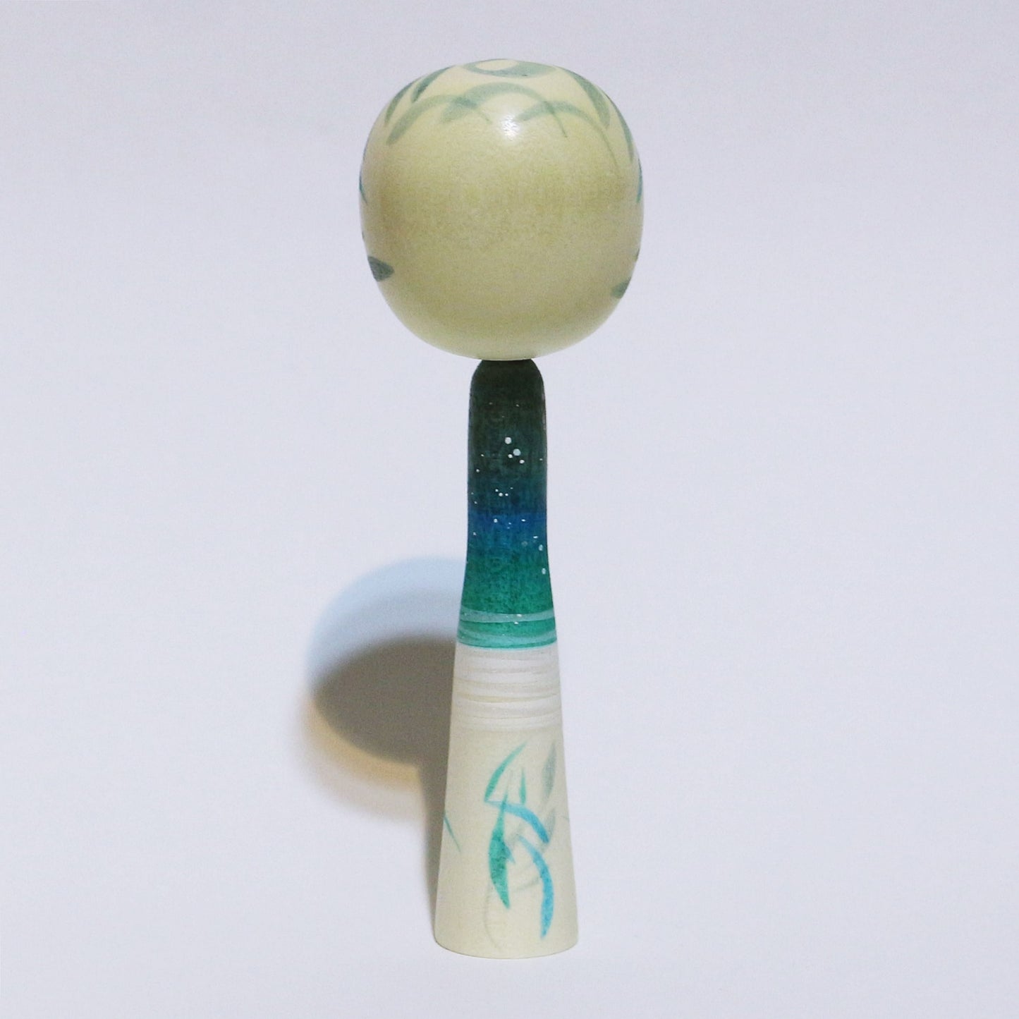冬色 こけし Winter Colors KOKESHI #485