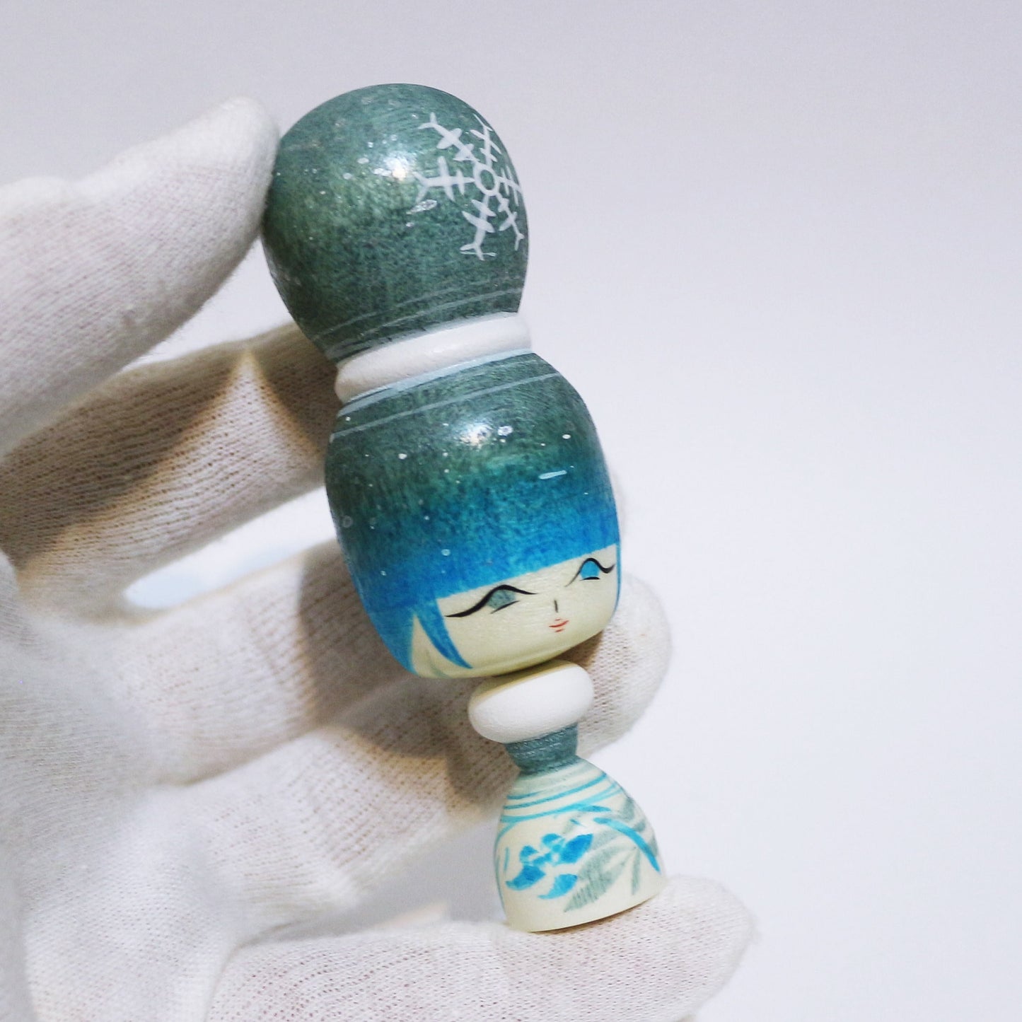 冬色 おだんごヘア こけし Winter Colors Bun Hair KOKESHI #487