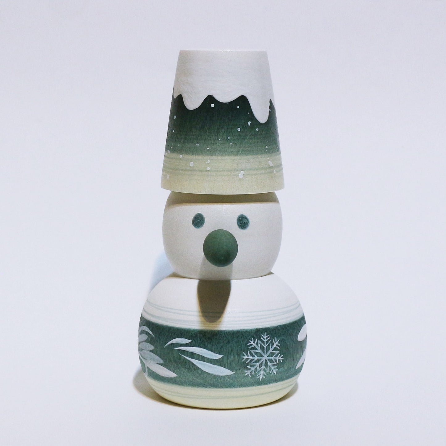 冬色 雪だるま えじこ Winter Colors Snowman EJIKO #491