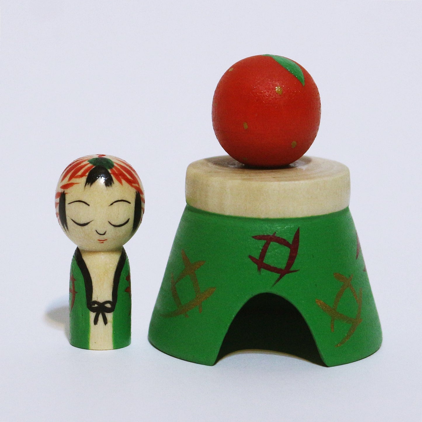 お正月 寝正月 こけし OSYOUGATSU New Year's Day spent sleeping KOKESHI ※499