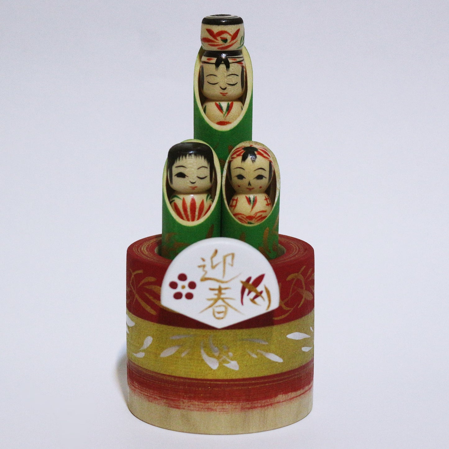 お正月 門松 こけし OSYOUGATSU KADOMATSU KOKESHI ※503