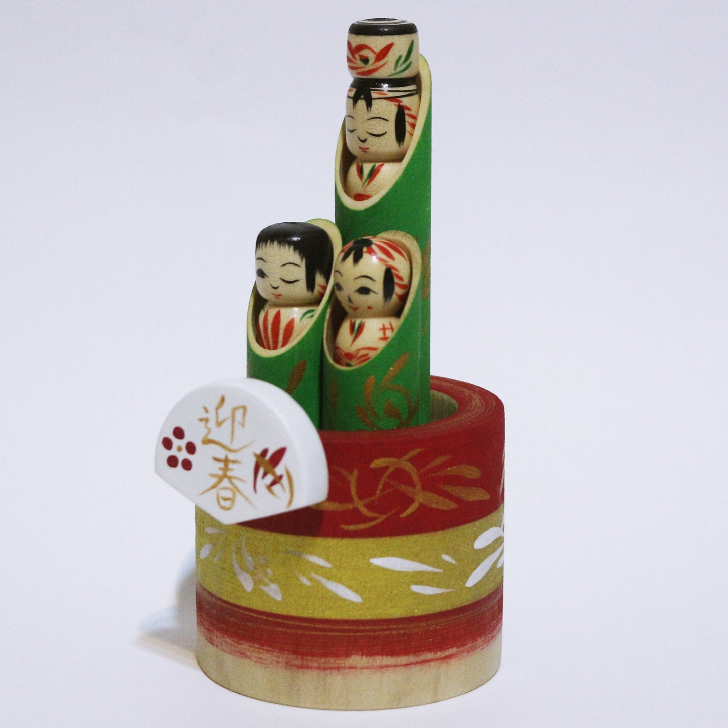 お正月 門松 こけし OSYOUGATSU KADOMATSU KOKESHI ※503