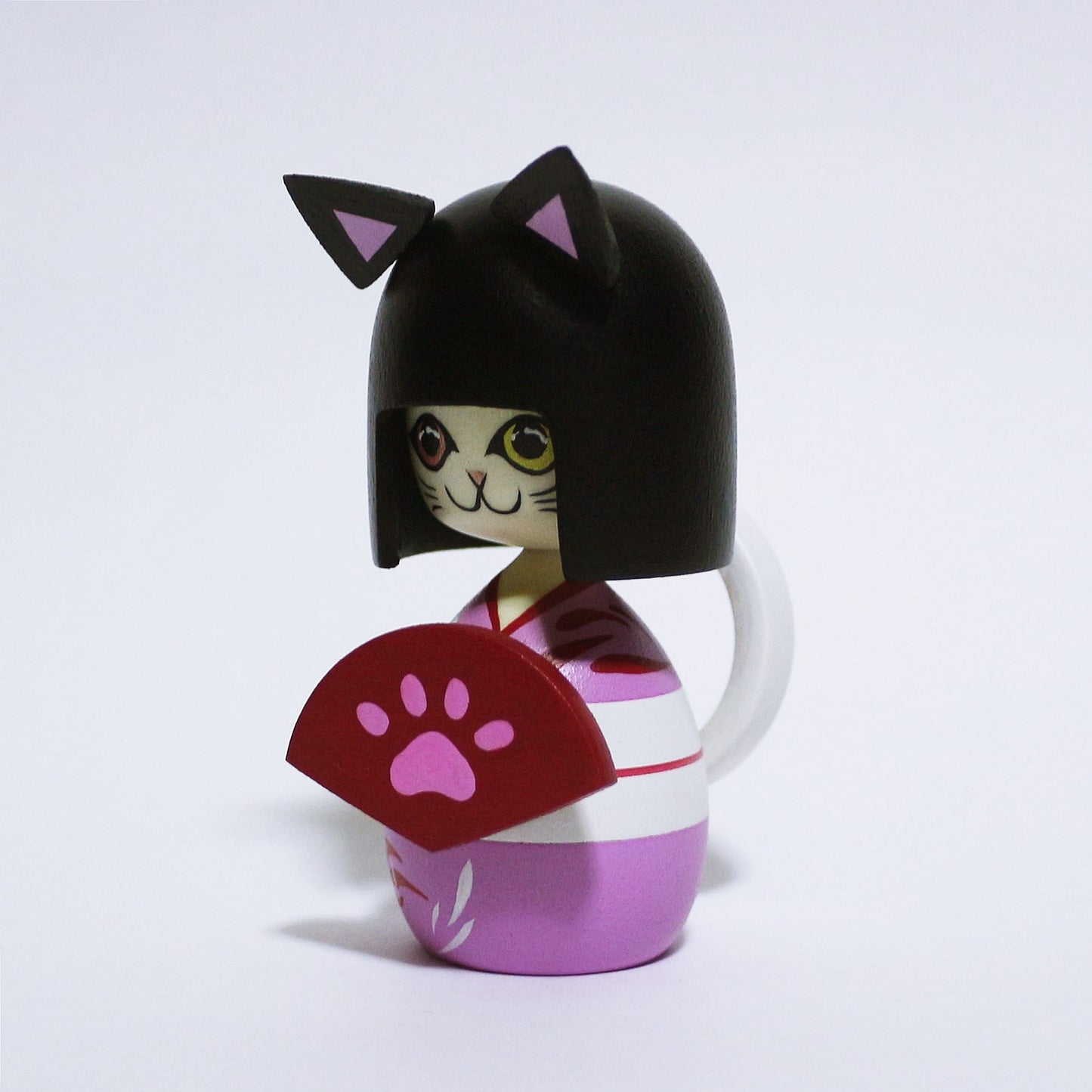 妖怪 ネコ娘 こけし YOKAI Cat Girl KOKESHI ※509