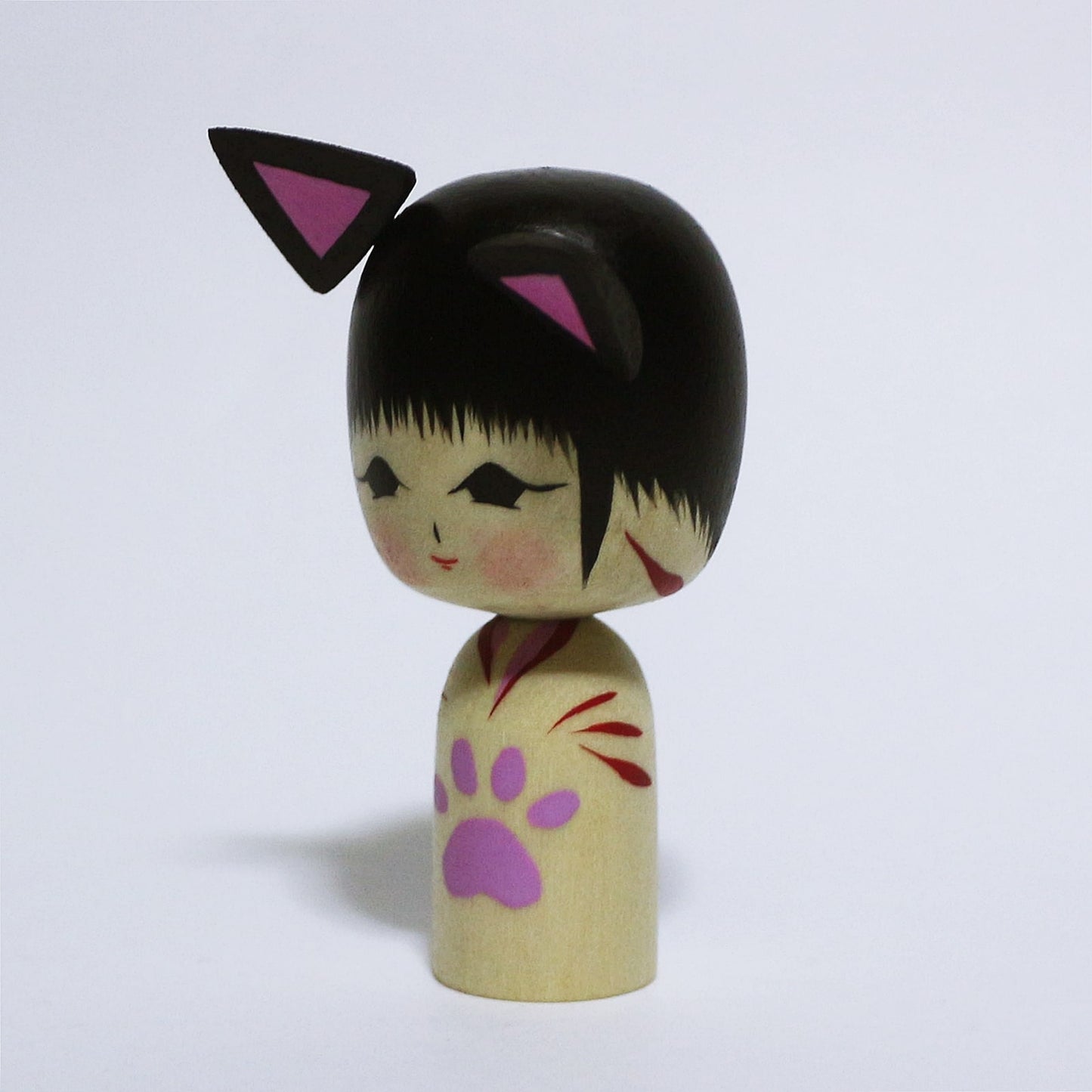ネコこけし Cat KOKESHI ※511
