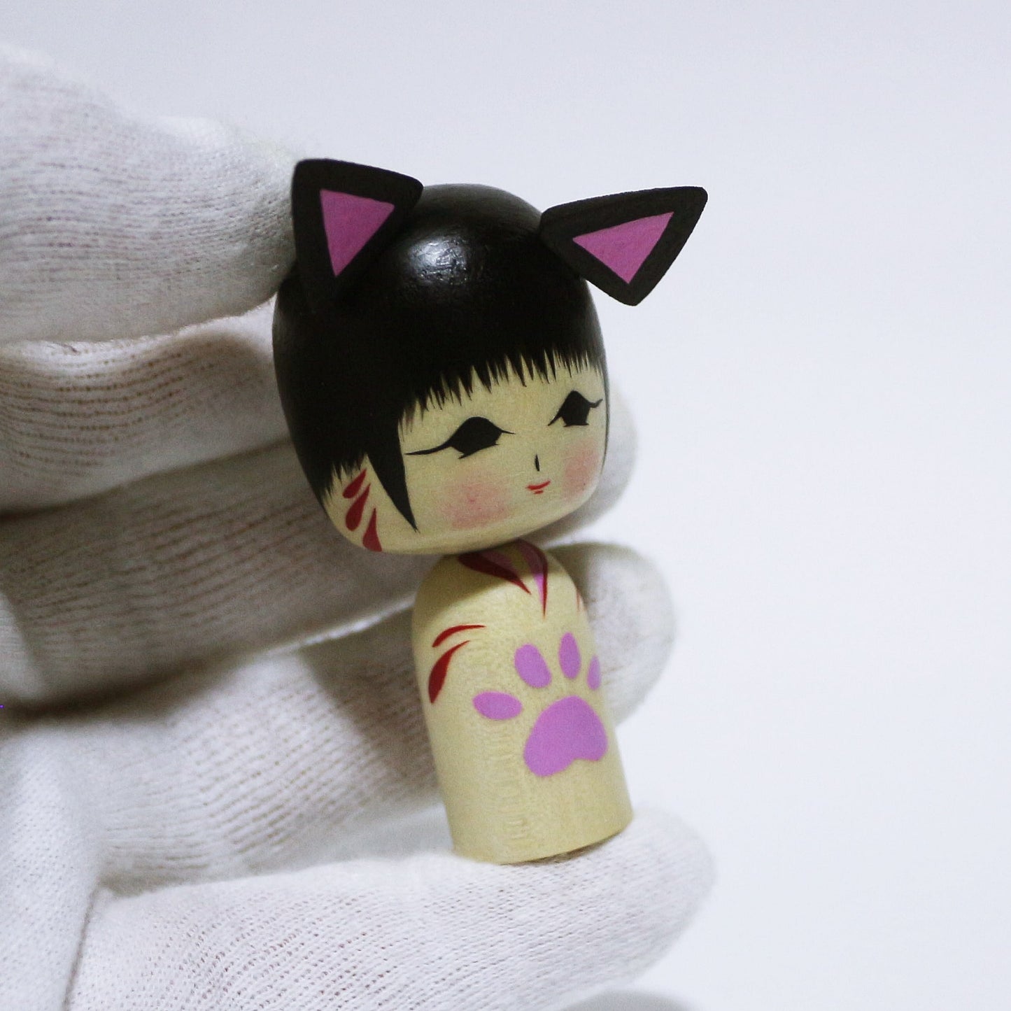 ネコこけし Cat KOKESHI ※511
