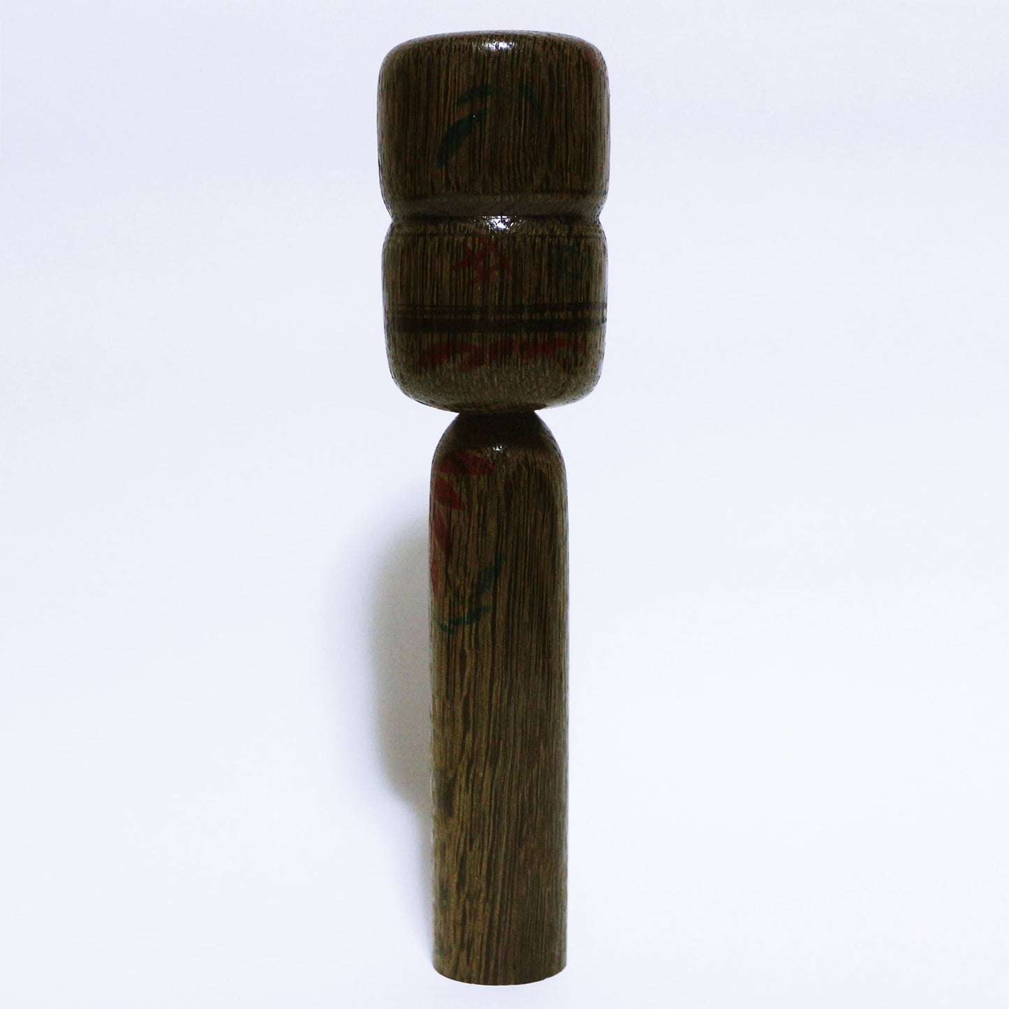 希少材 埋れ木 髷 こけし Rare Wood Bogwood Bun Hair KOKESHI ※517