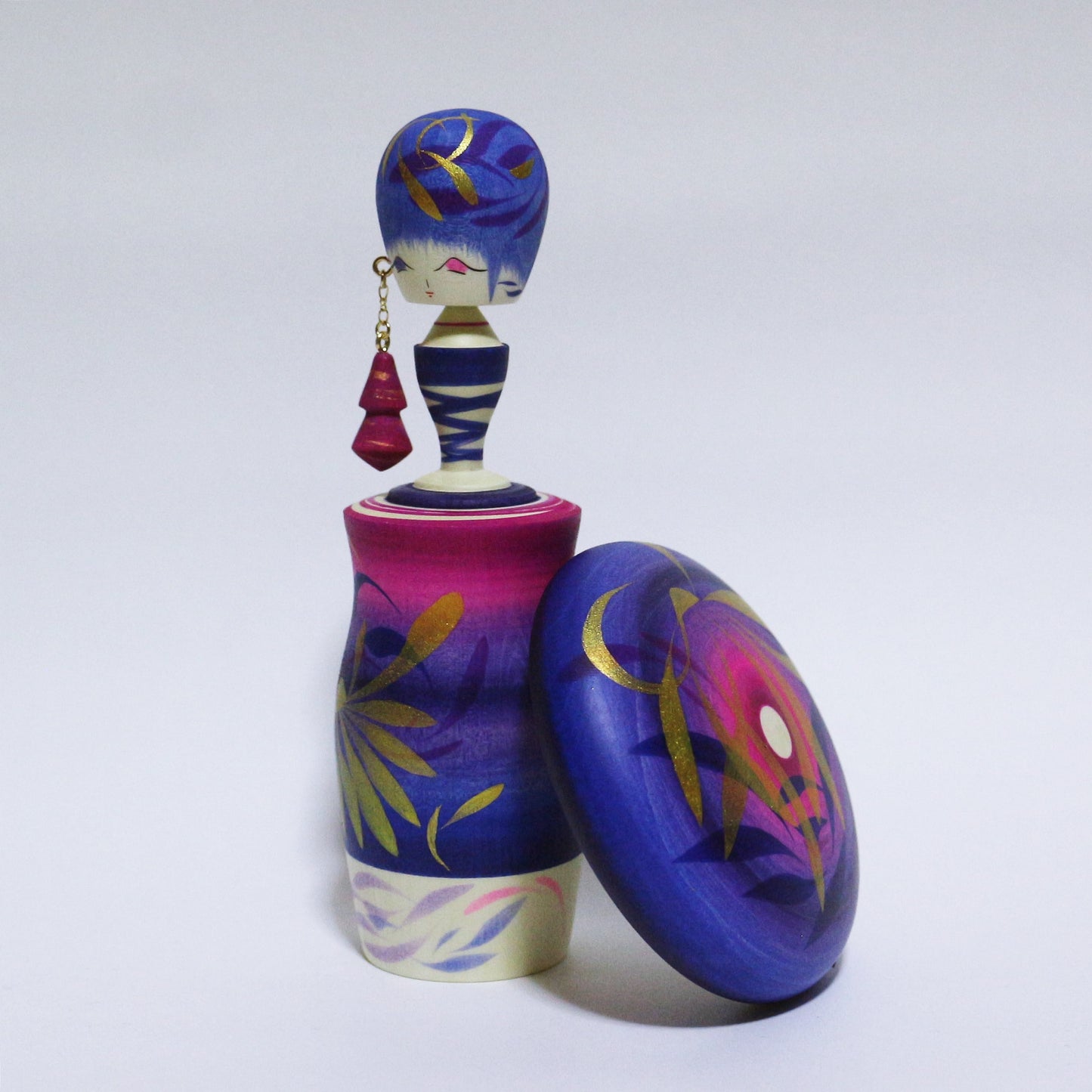 Purple Mix Hat KOKESHI ※530