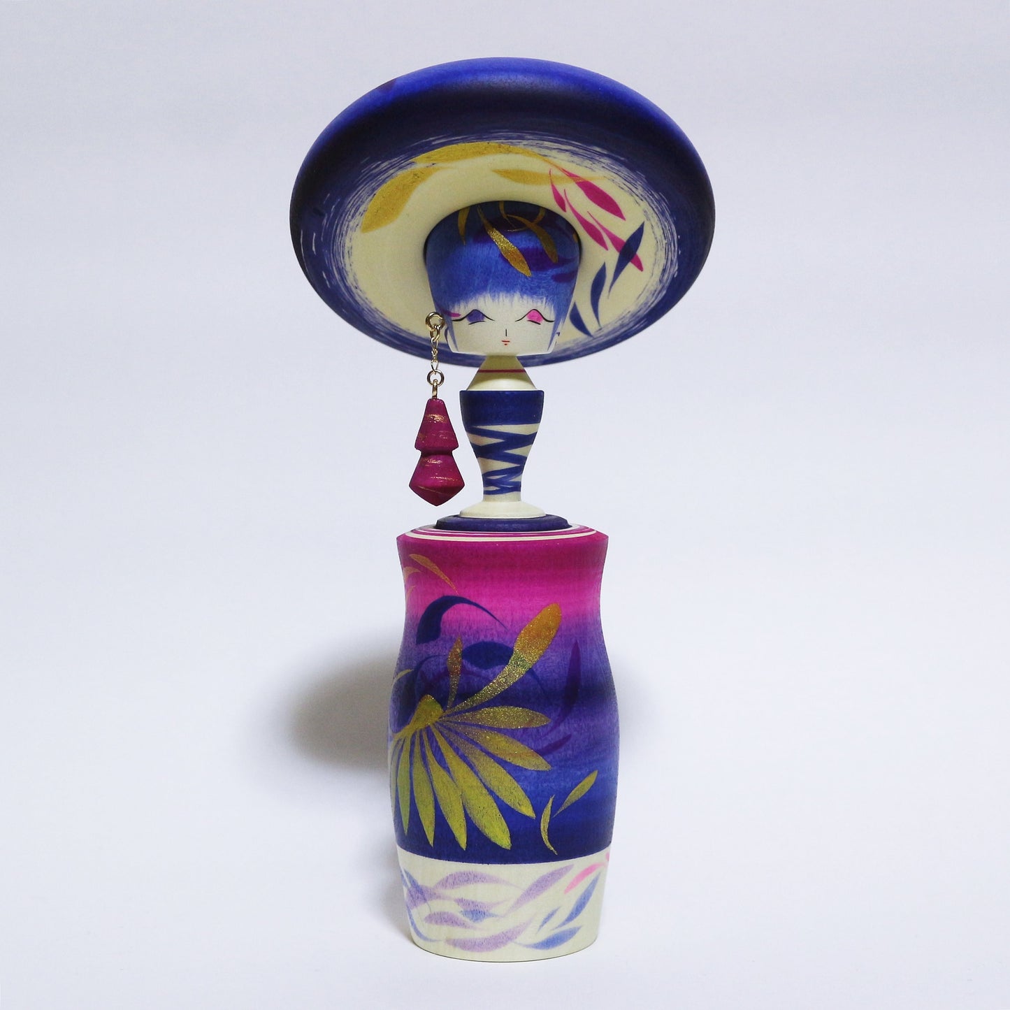 Purple Mix Hat KOKESHI ※530