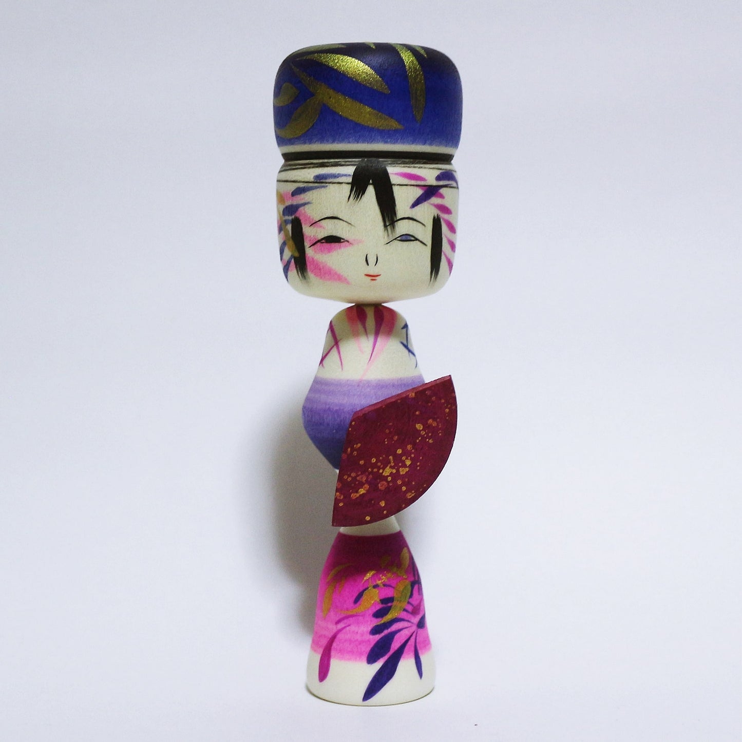 Purple Mix Fan KOKESHI ※533
