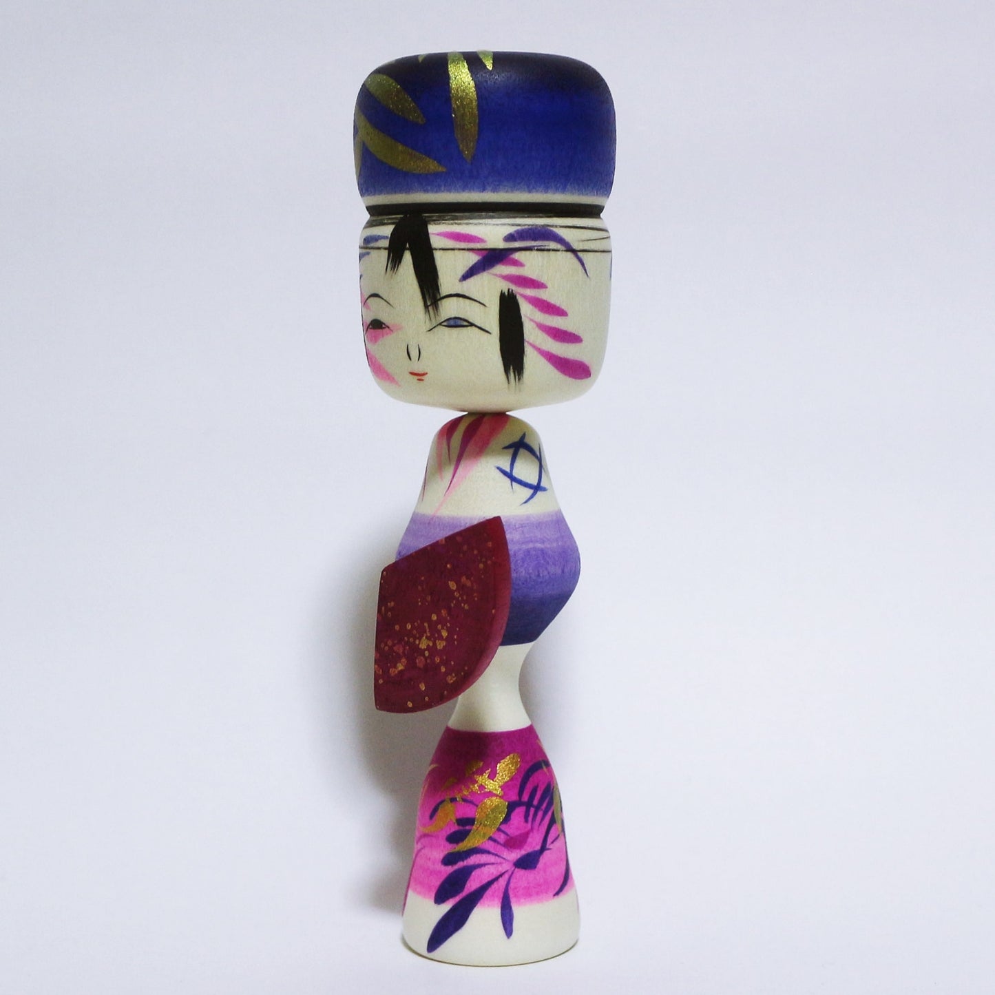 Purple Mix Fan KOKESHI ※533