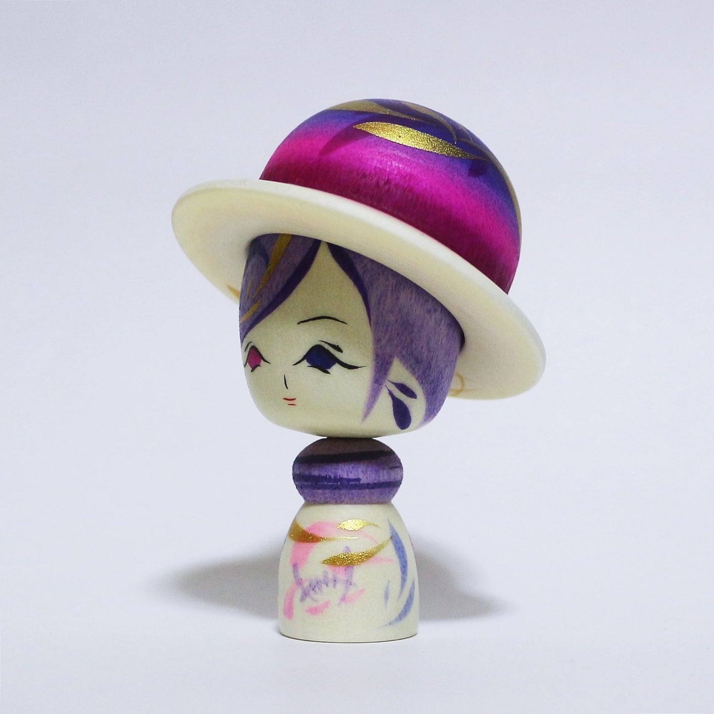 Purple Mix Hat KOKESHI ※534