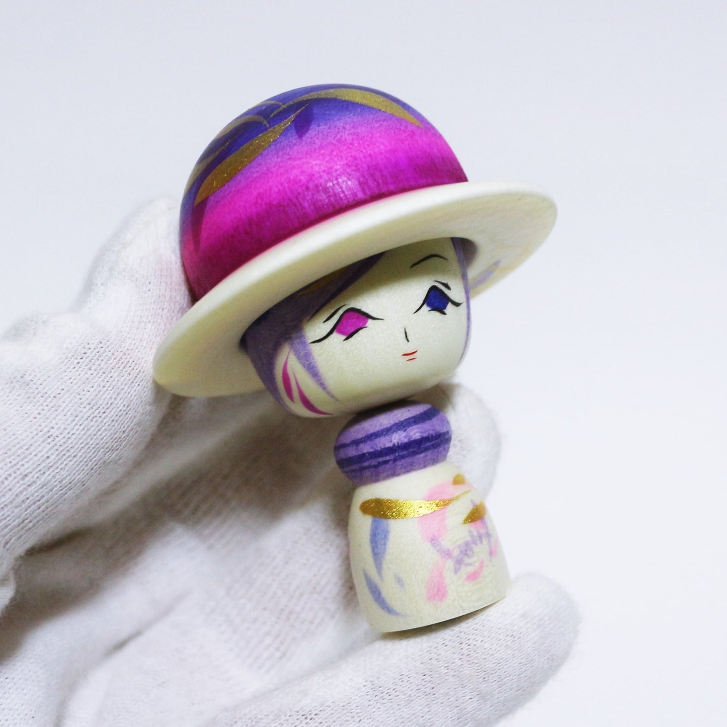Purple Mix Hat KOKESHI ※534