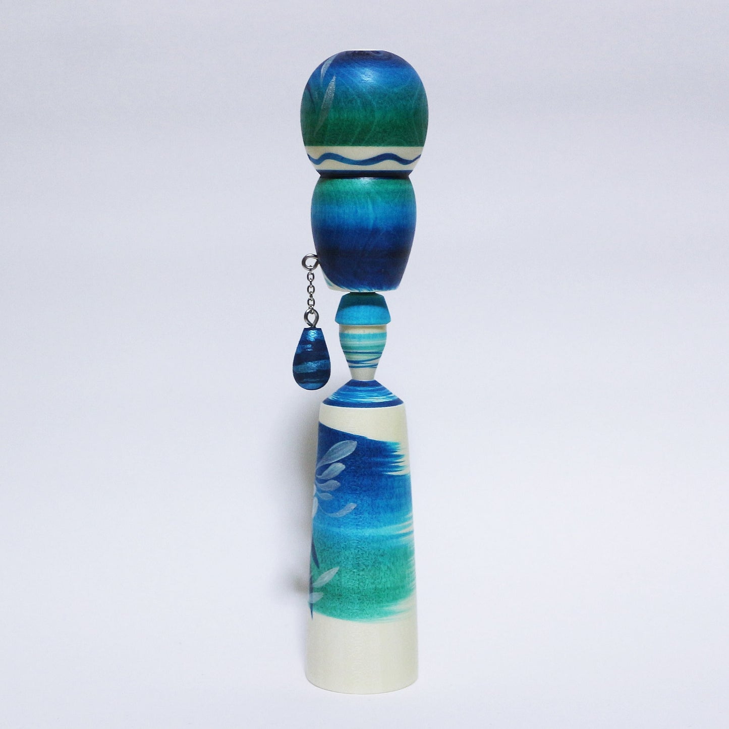 Blue Mix Bun Hair KOKESHI ※535