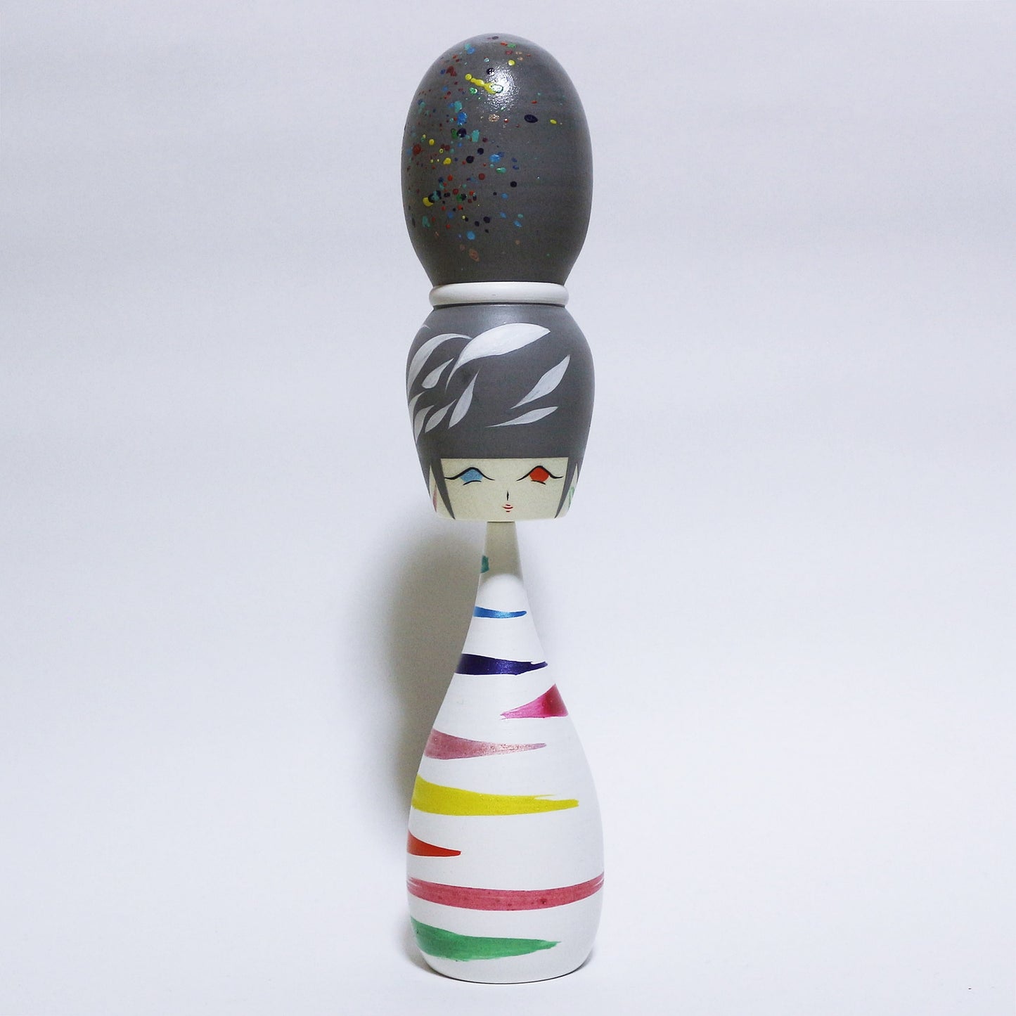 Colorful Bun Hair KOKESHI ※541