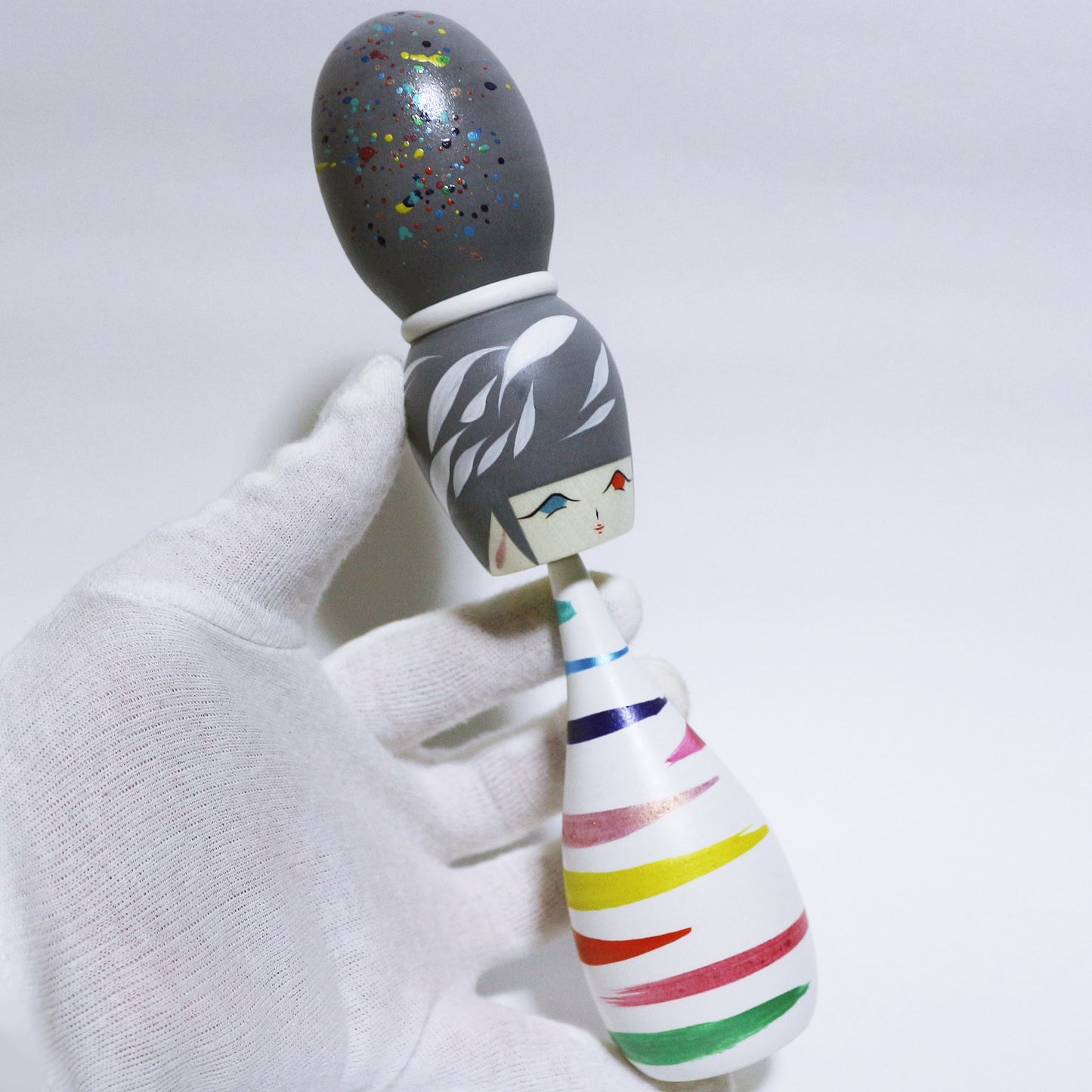 Colorful Bun Hair KOKESHI ※541