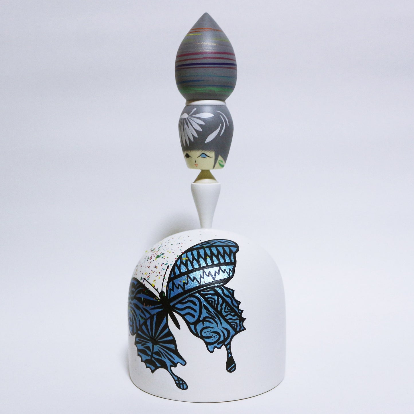 Colorful Butterfly KOKESHI ※544