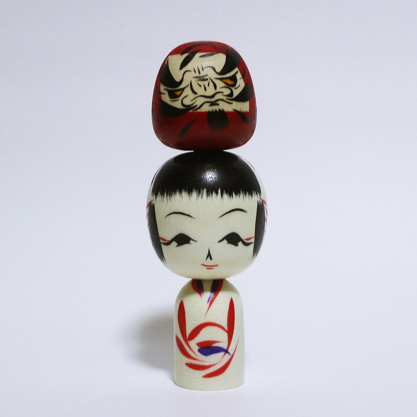本人型 達磨 こけし Noboru Wagatsuma Type DARUMA KOKESHI ※552