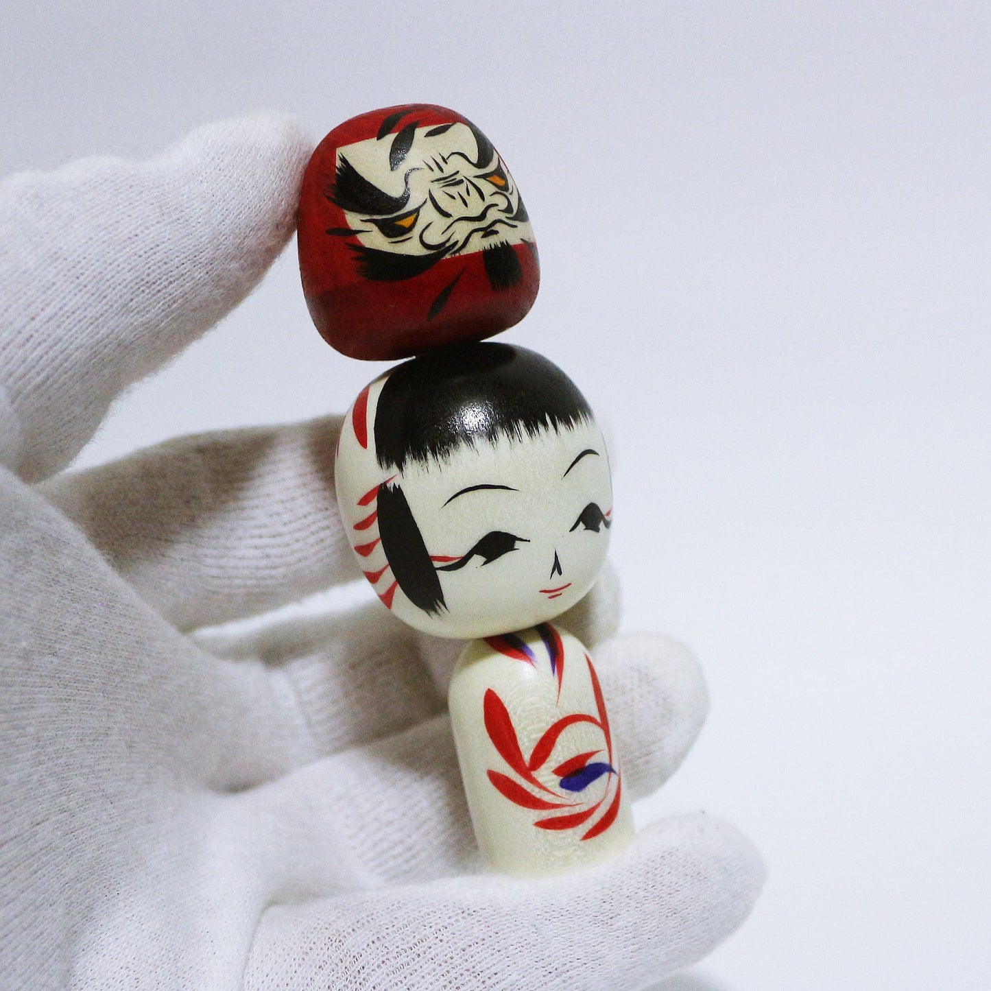 本人型 達磨 こけし Noboru Wagatsuma Type DARUMA KOKESHI ※552