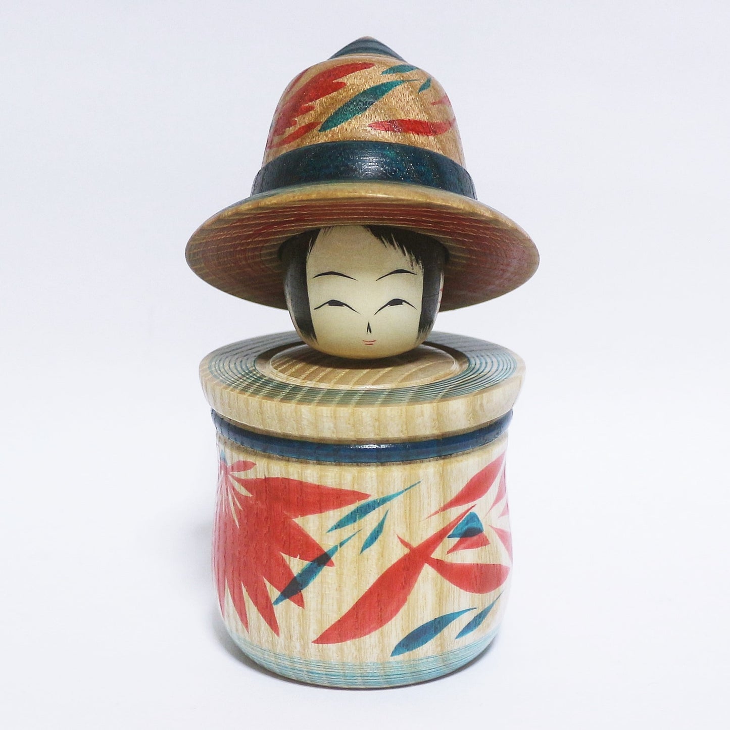 Mixed tree species Hat Kokeshi *1