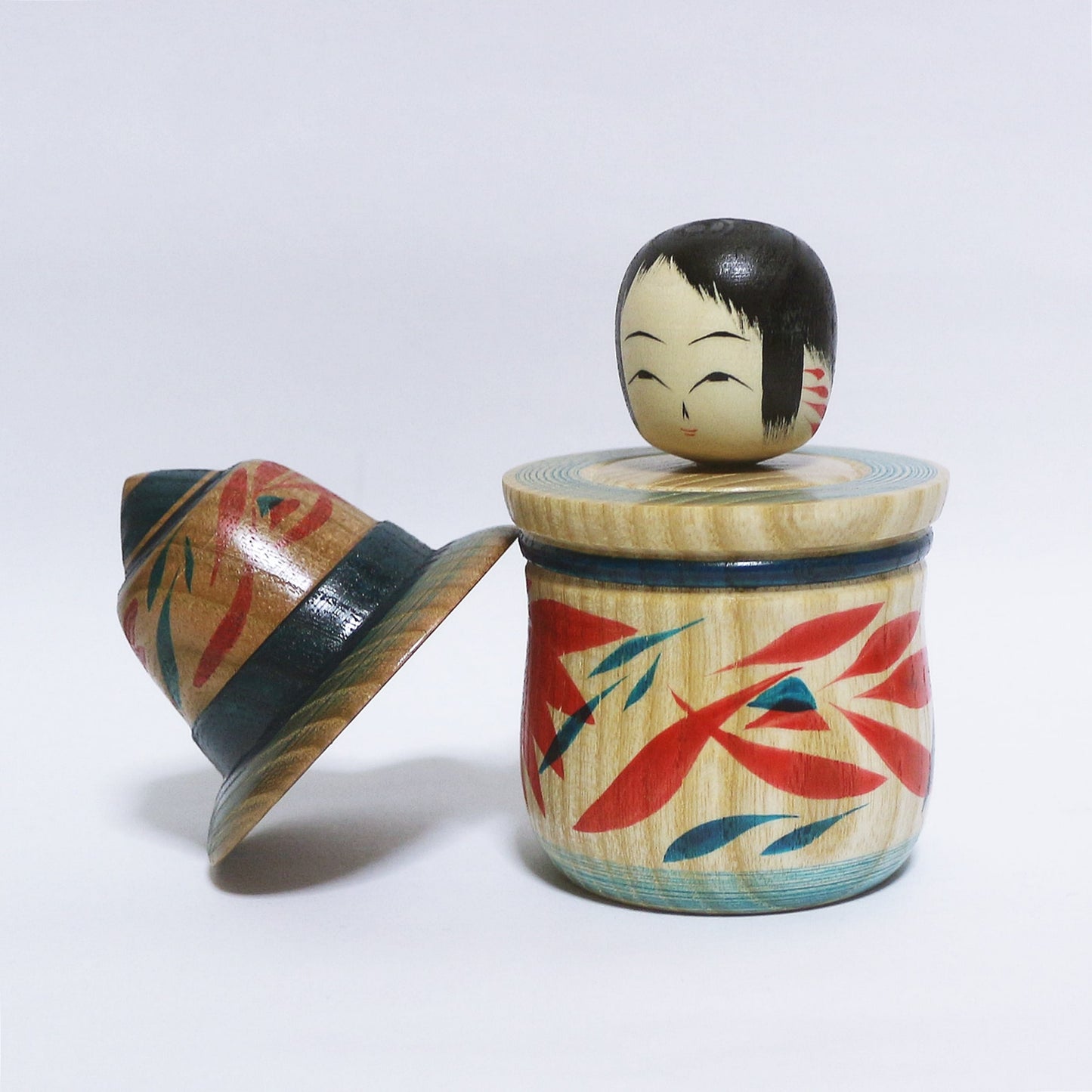 Mixed tree species Hat Kokeshi *1