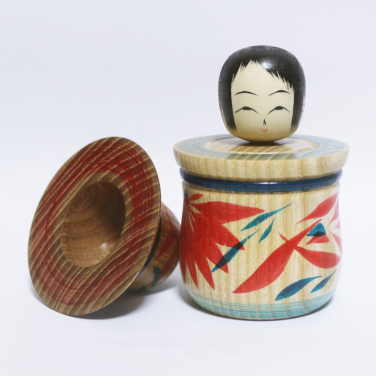 Mixed tree species Hat Kokeshi *1
