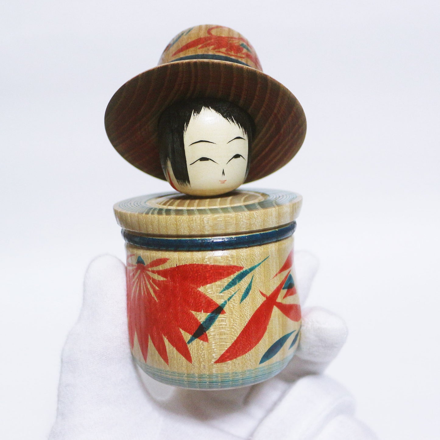 Mixed tree species Hat Kokeshi *1