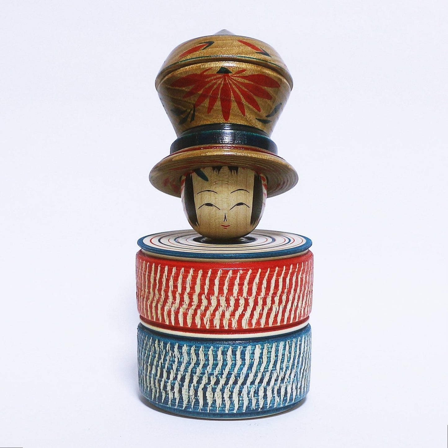 Mixed tree species Hat Kokeshi *1