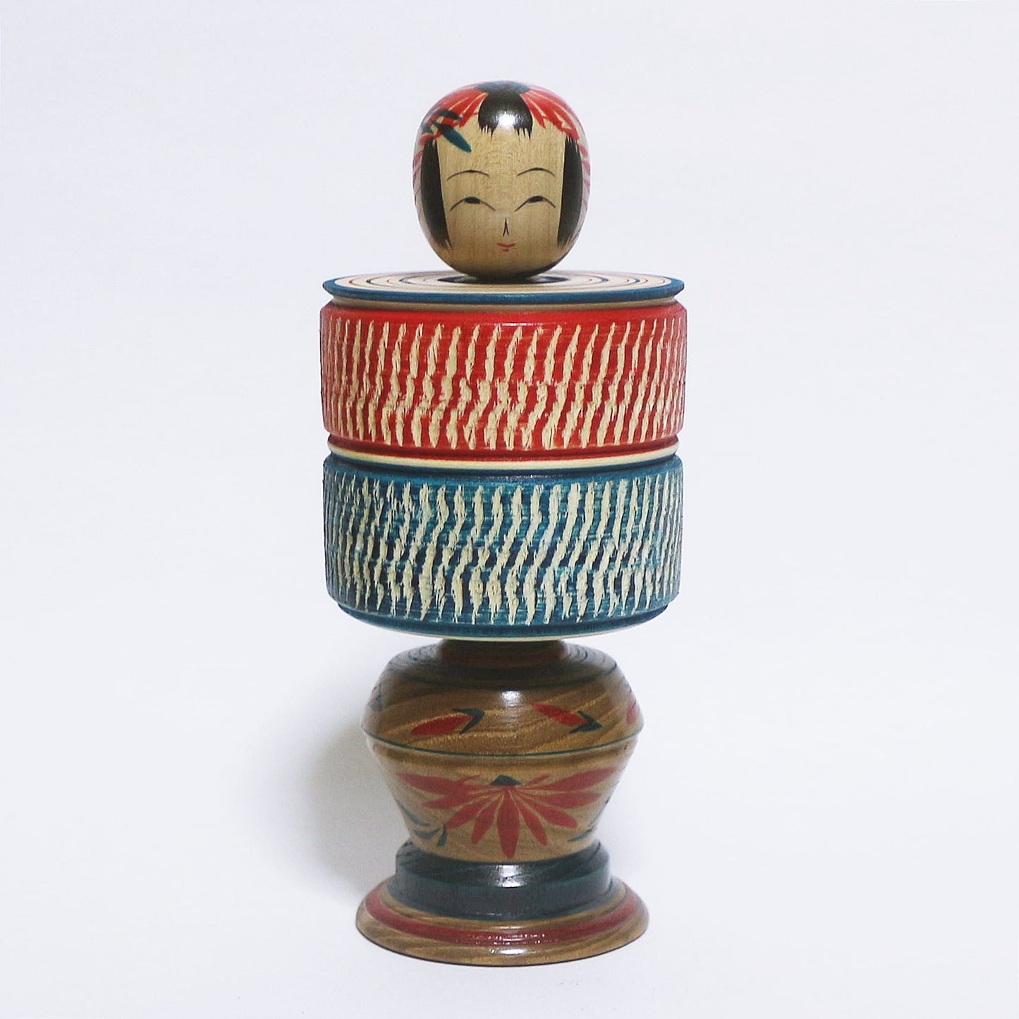 Mixed tree species Hat Kokeshi *1