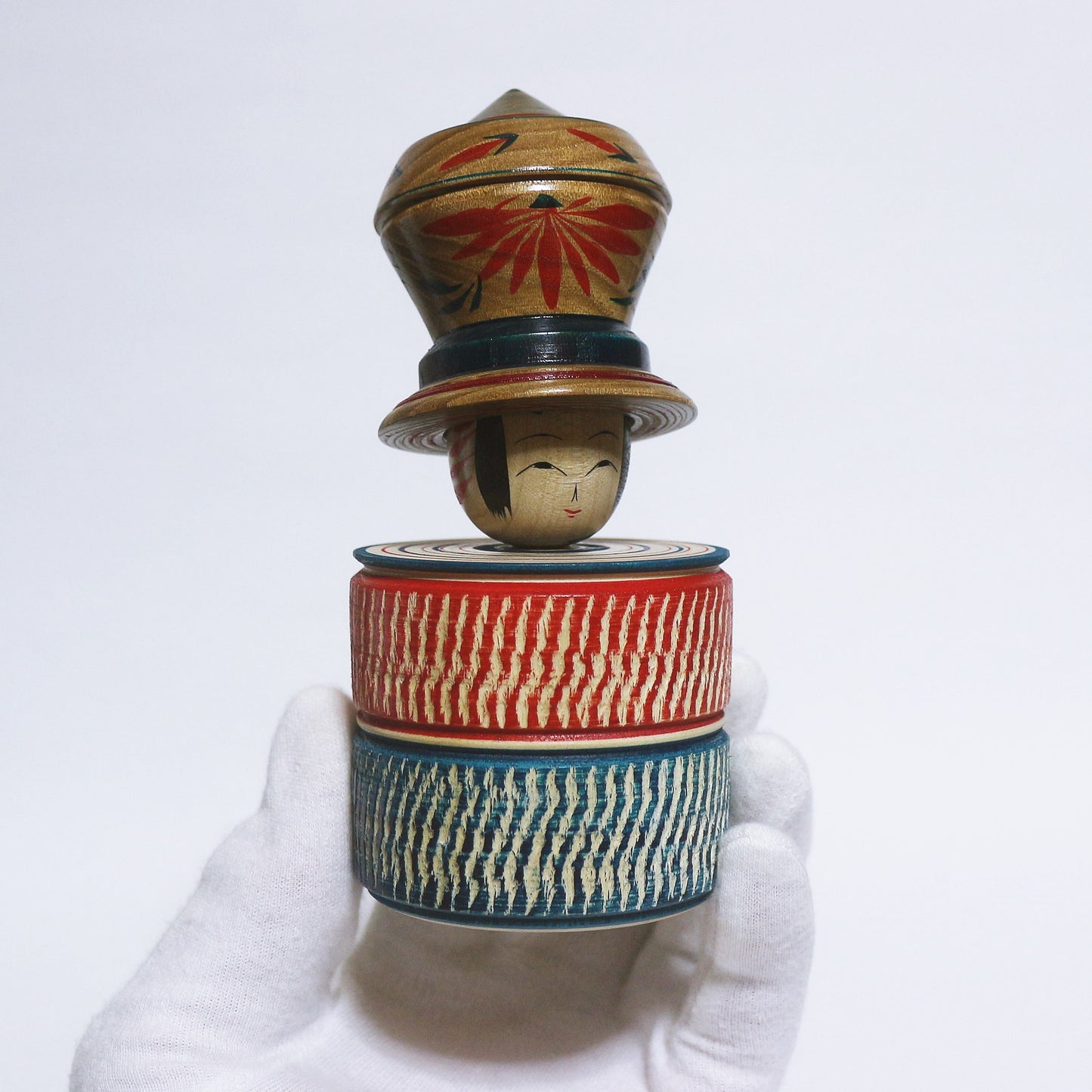 Mixed tree species Hat Kokeshi *1
