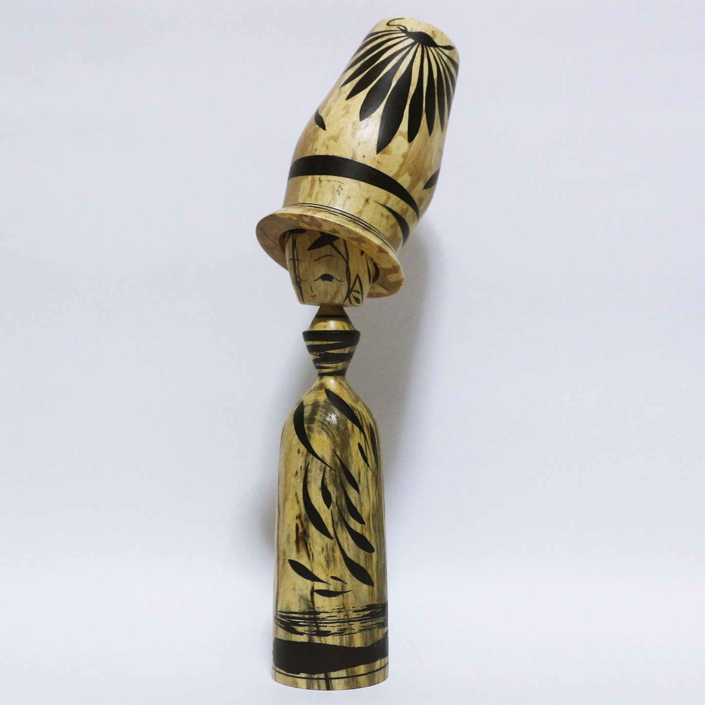 シデ・スポルテッド Hornbeam Spalted KOKESHI ※631